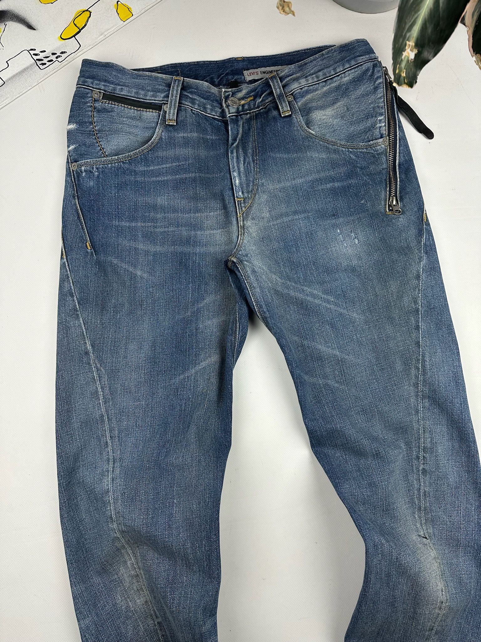 Levi's Levis Engineered Jeans side zip rare Size US 32 / EU 48 - 3 Thumbnail