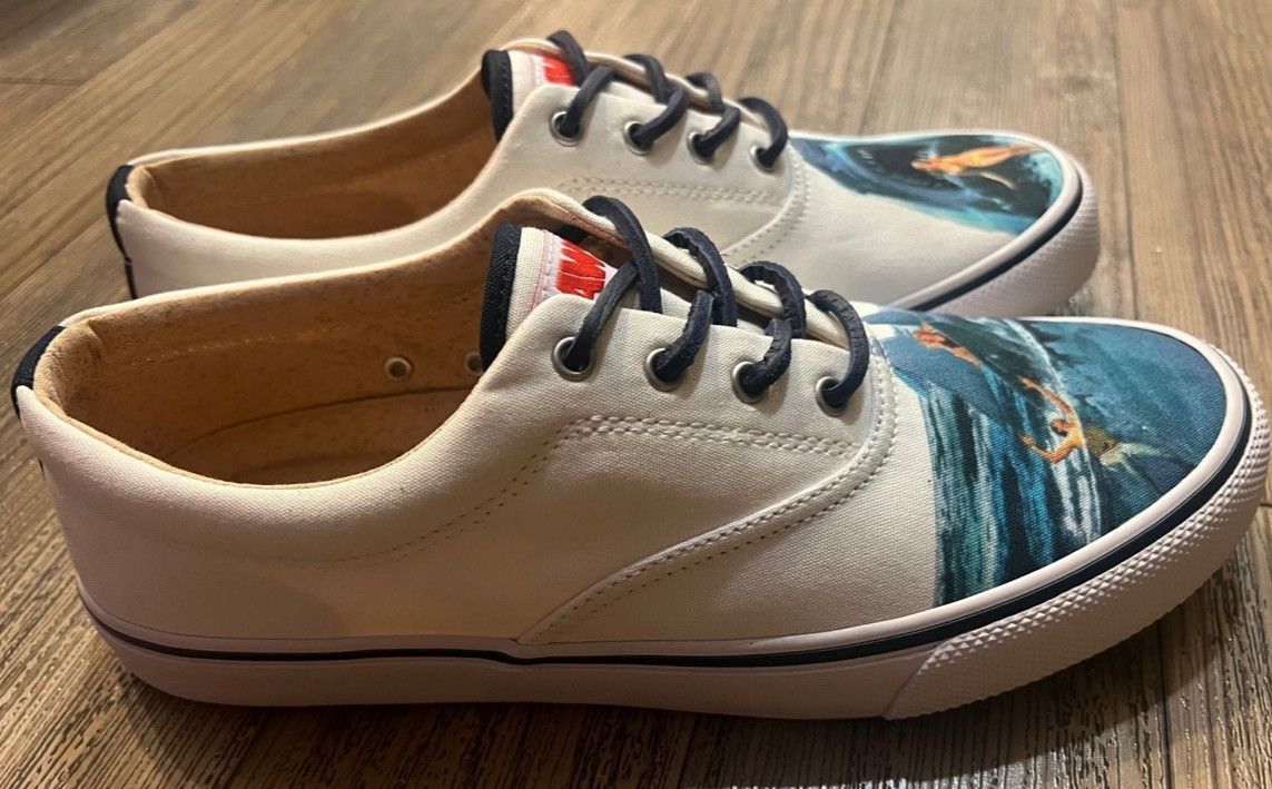 Sperry New Sperry x JAWS Striper Shoes size 9 sample no resale Size US 9 / EU 42 - 3 Thumbnail