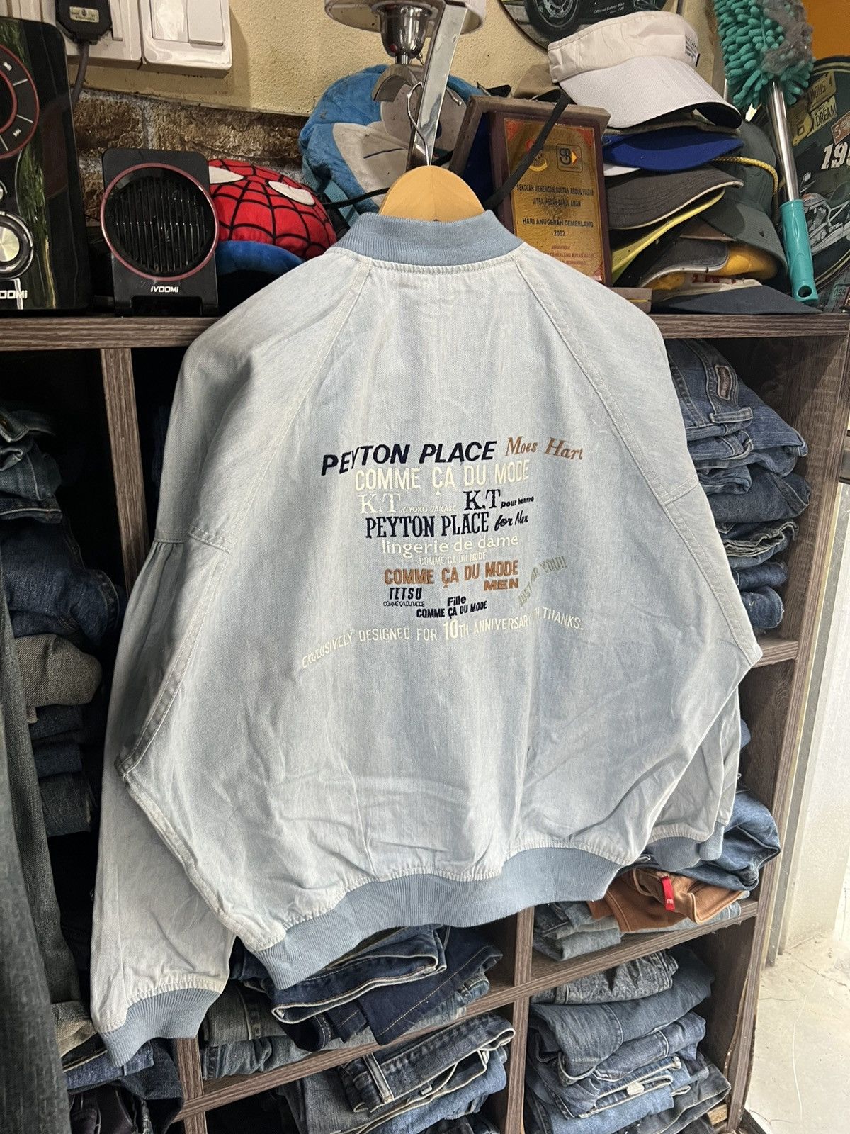 Japanese Brand 🔥Rare Peyton Place x Comme Ca Du Mode Men 10th Anniversary Size US XXL / EU 58 / 5 - 4 Thumbnail