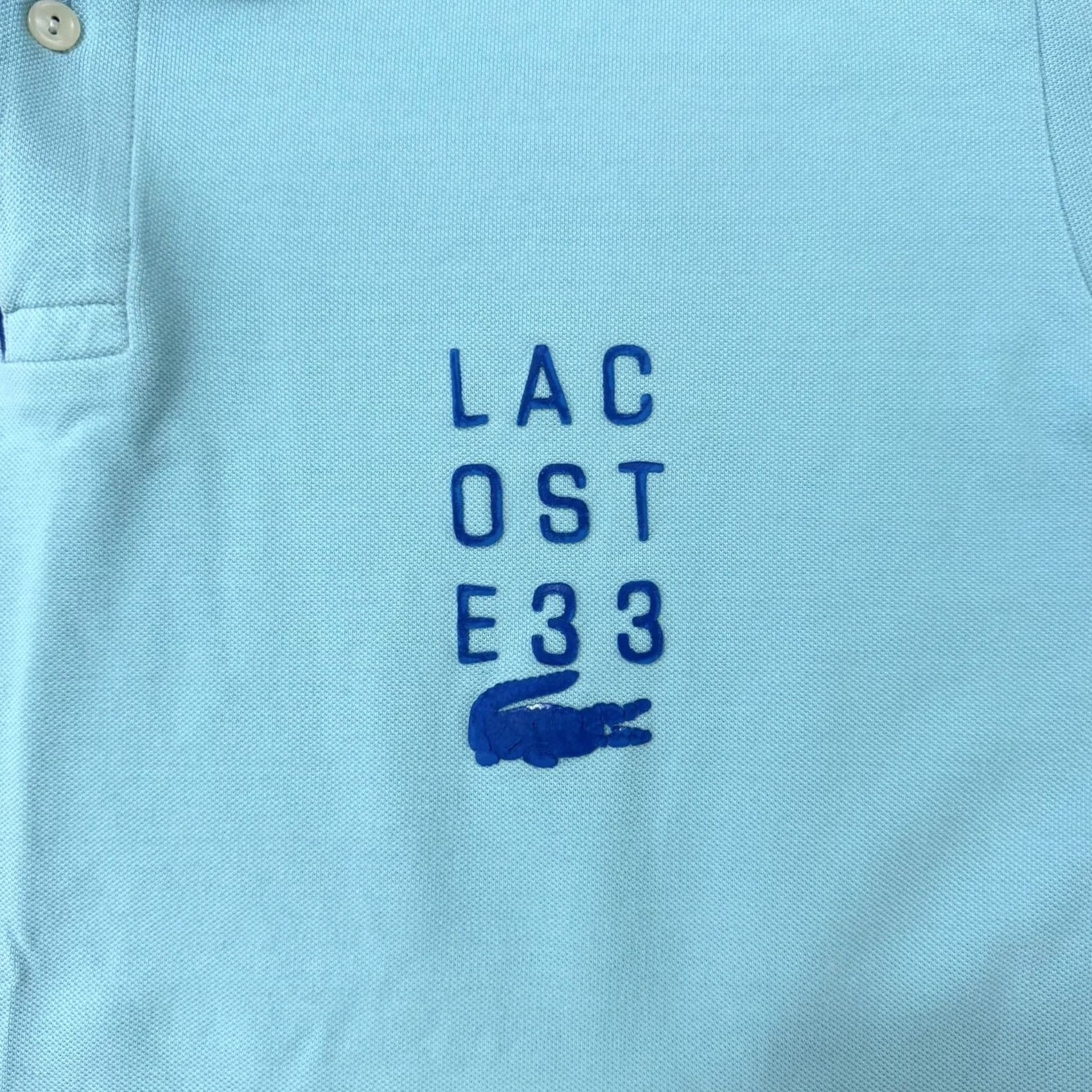 Lacoste Lacoste Live Polo Shirt Mens 2XL Blue Contrast Collar Logo Pique Cotton Shirt Slim Regular 100% Cotton Casual Mens Size US XXL / EU 58 / 5 - 3 Thumbnail