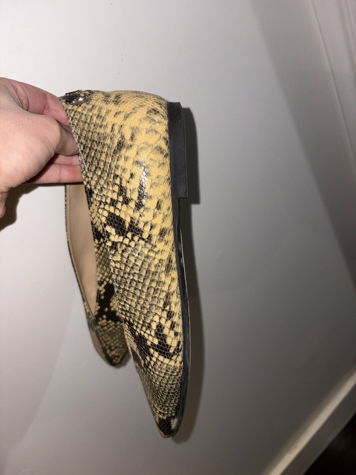 Jimmy Choo Jimmy Choo Modell Roccia Snakeskin Leather Size 37.5/7.5 Size US 7.5 / IT 37.5 - 4 Thumbnail