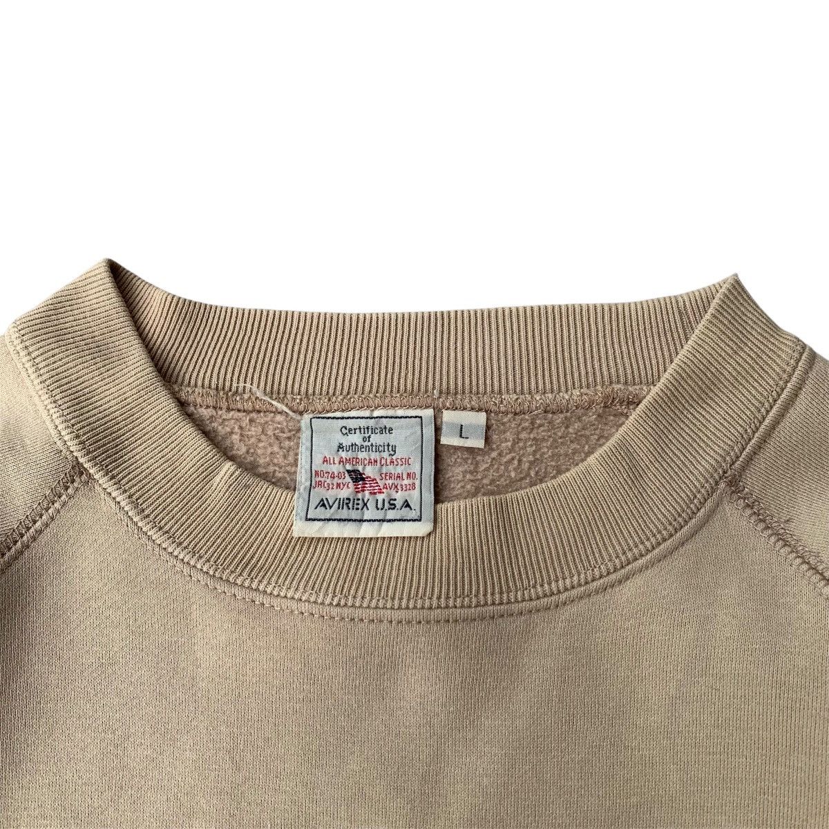 Avirex Vintage Avirex Emboridery Logo Sweatshirt Size US L / EU 52-54 / 3 - 6 Thumbnail