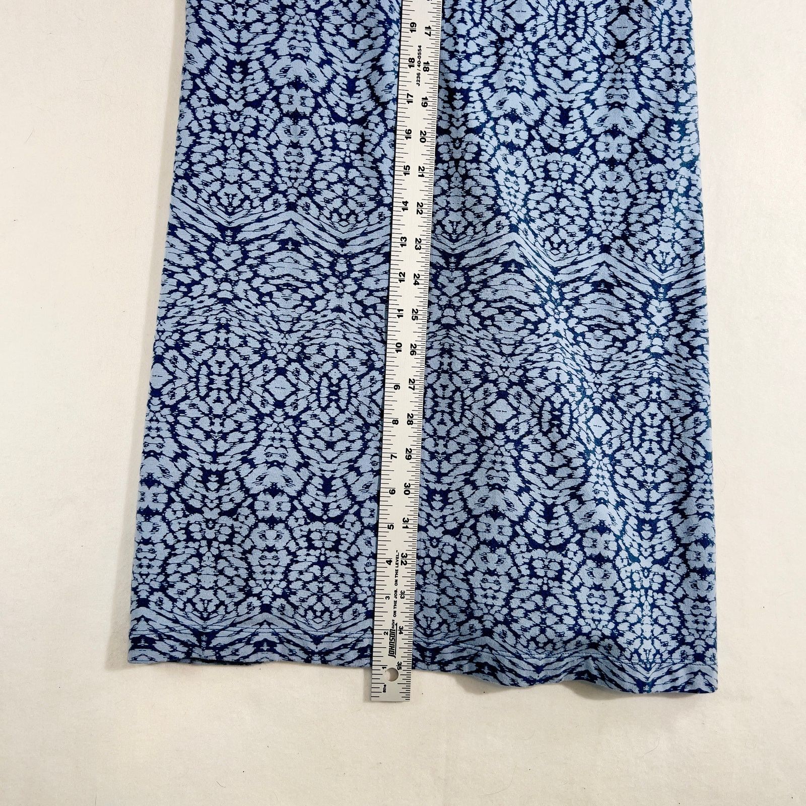 Eddie Bauer Eddie Bauer Sleeveless Sun Dress Woman Sm. Blue Batik Boho Size S / US 4 / IT 40 - 4 Thumbnail