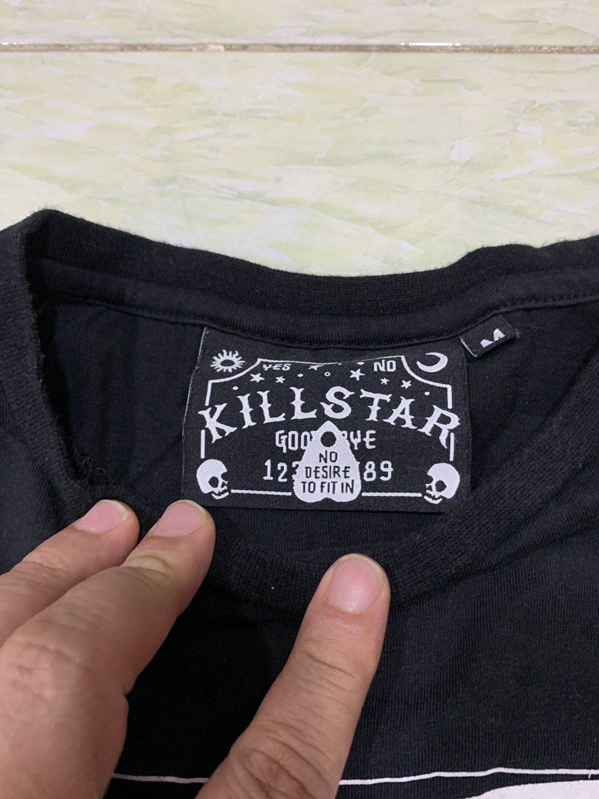 Band Tees × If Six Was Nine × Killstar Killstar Skull Man Long Sleeve Size US M / EU 48-50 / 2 - 6 Thumbnail
