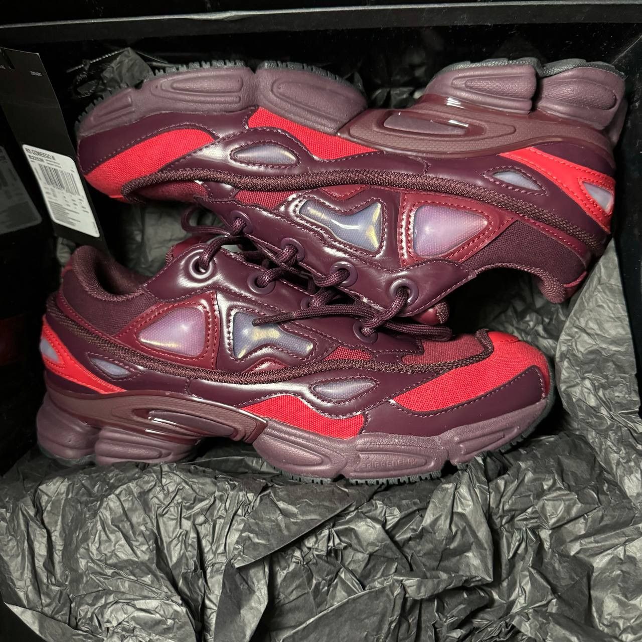 Adidas × Raf Simons Adidas Raf Simons ozweego Burgundy Size US 7.5 / EU 40-41 - 7 Thumbnail
