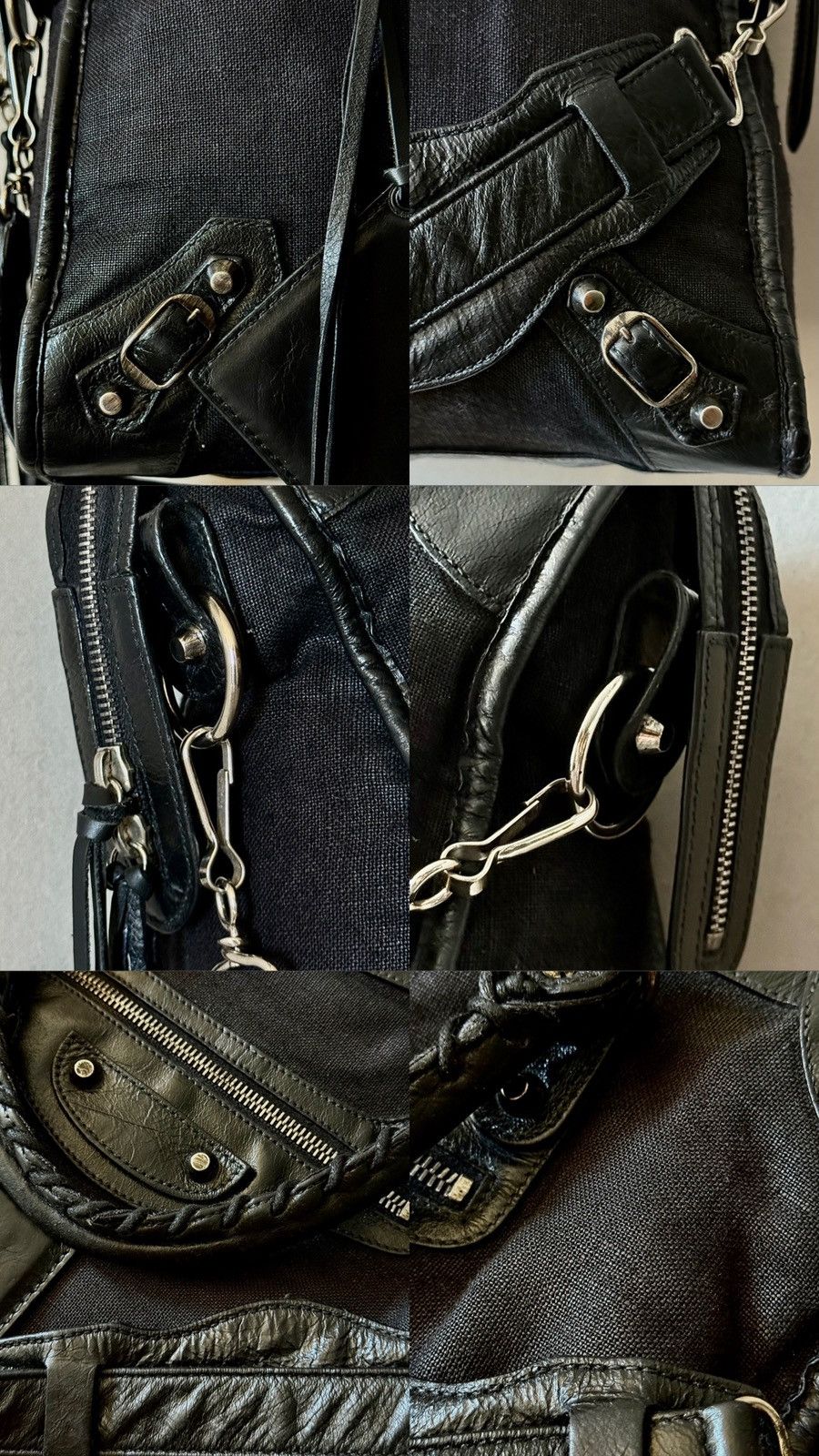 Balenciaga Balenciaga - 2000’s - Classic Motorcycle City - Lambskin Bag Size ONE SIZE - 21 Thumbnail