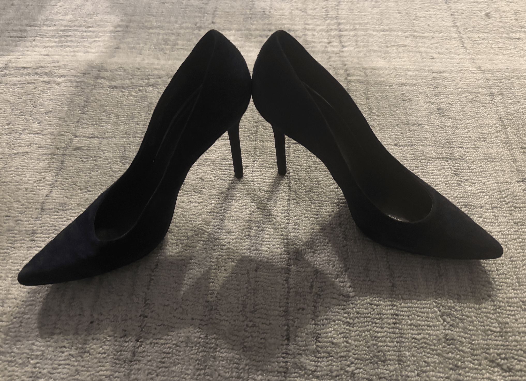 Stuart Weitzman Stuart Weitzman Dark Blue Pumps Heels Vintage Size US 6.5 / IT 36.5 - 1 Thumbnail