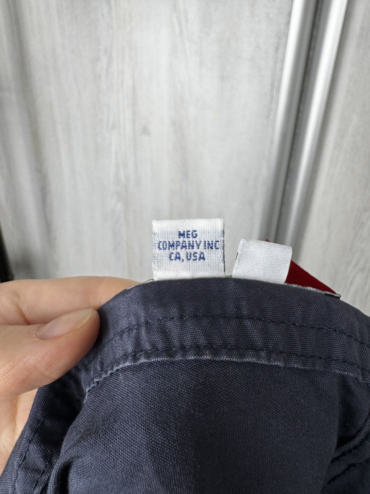 Monitaly Monitaly navy blue cotton made in USA overall size S Size US 30 / EU 46 - 14 Thumbnail