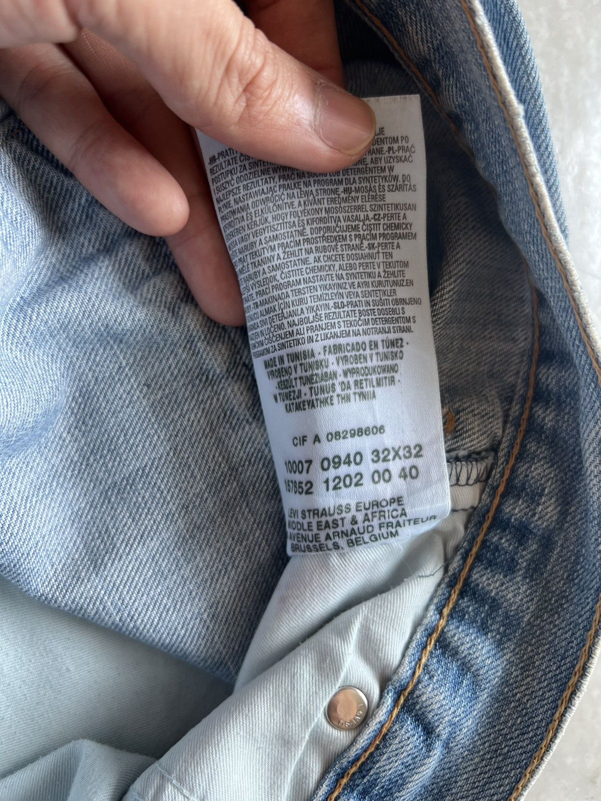 Levi's Levis Engineered Twisted Jeans Tag W32 Actual 31x31 Size US 32 / EU 48 - 8 Thumbnail