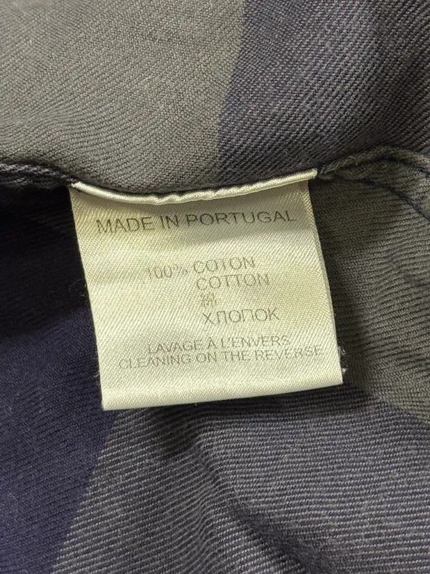 Givenchy Givenchy Grey & Navy Checkered Shirt Size US S / EU 44-46 / 1 - 10 Thumbnail