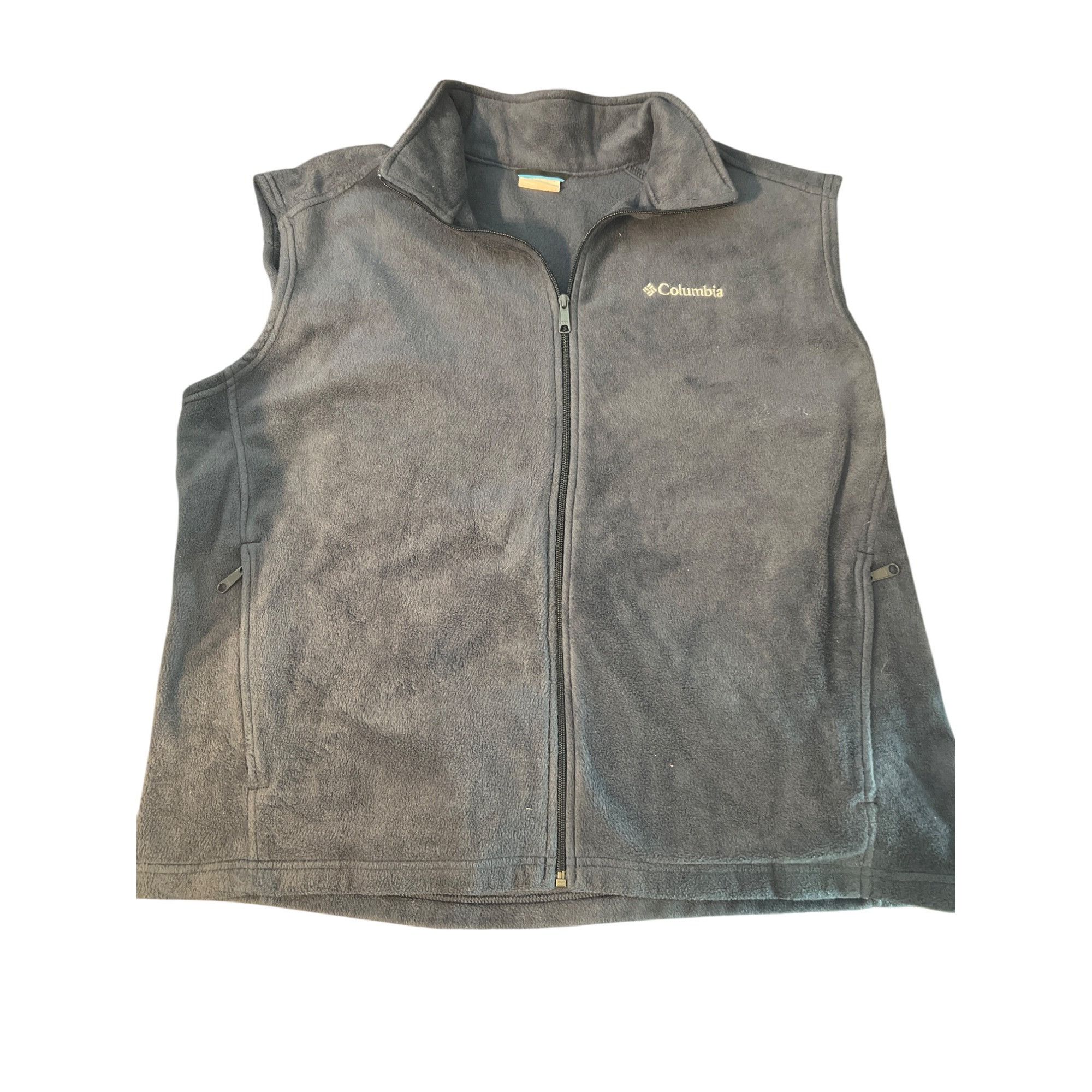 Columbia Columbia Mens Fleece Vest Navy Blue Full Zip Sleeveless Oute Size US XXL / EU 58 / 5 - 1 Thumbnail