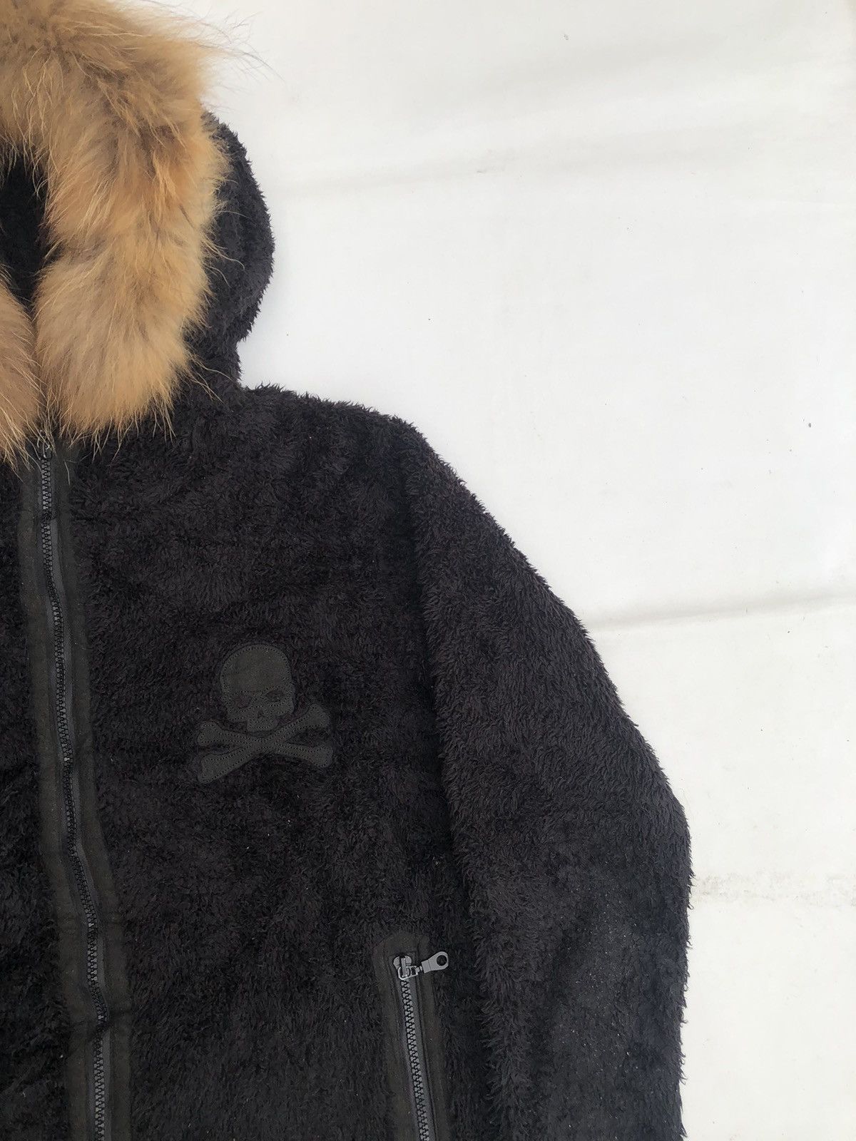 If Six Was Nine Japan Faux Fur Hoodie Dark Skull Rock Punk Ifsix Style Size US L / EU 52-54 / 3 - 4 Thumbnail