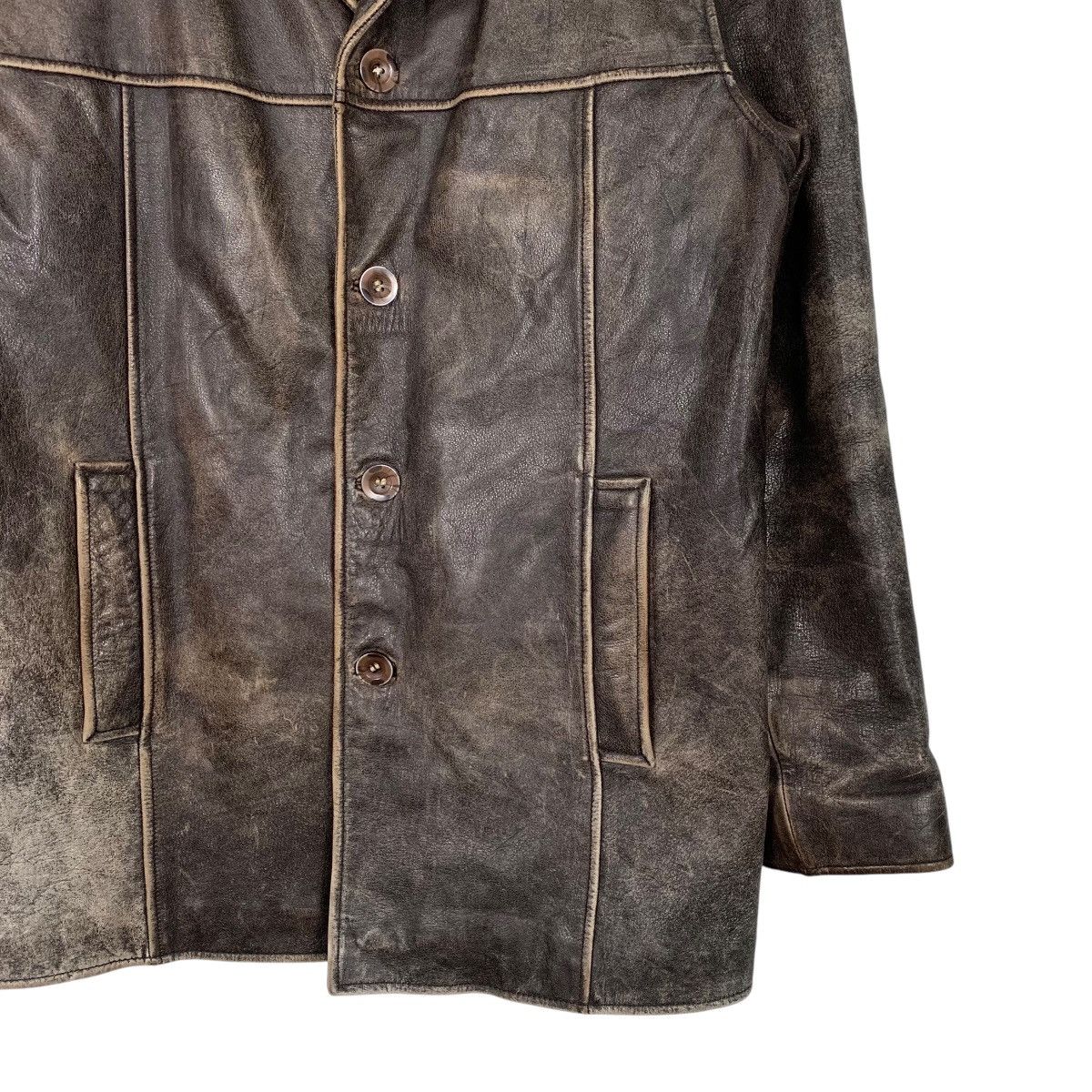 Japanese Brand Vintage Jack And Jones Leather Jacket Size US M / EU 48-50 / 2 - 4 Thumbnail