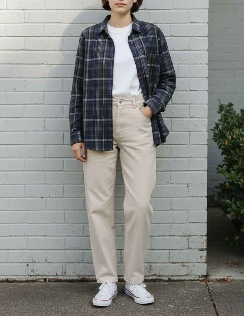 Junya Watanabe Junya watanabe cdg man pink AD2011 flannel shirt Size US M / EU 48-50 / 2 - 2 Thumbnail