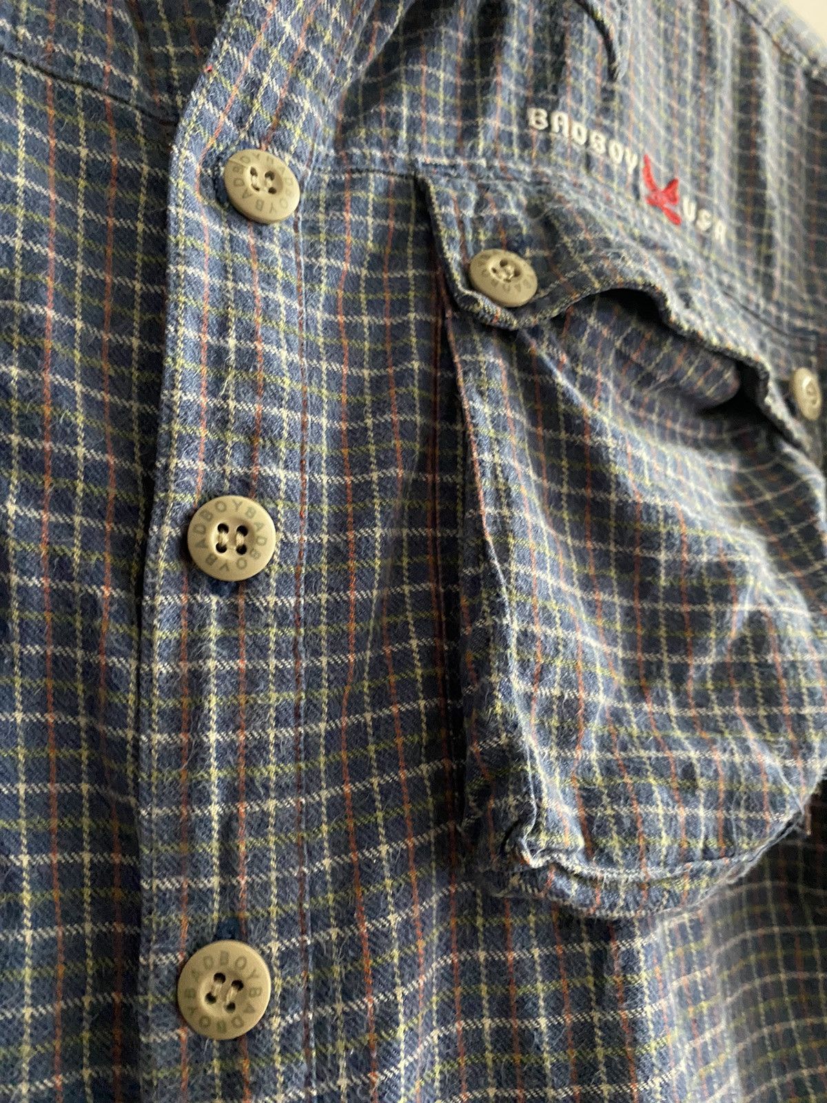 Japanese Brand × Vintage Vintage 90-00 Badboy Flannel Size US M / EU 48-50 / 2 - 6 Thumbnail