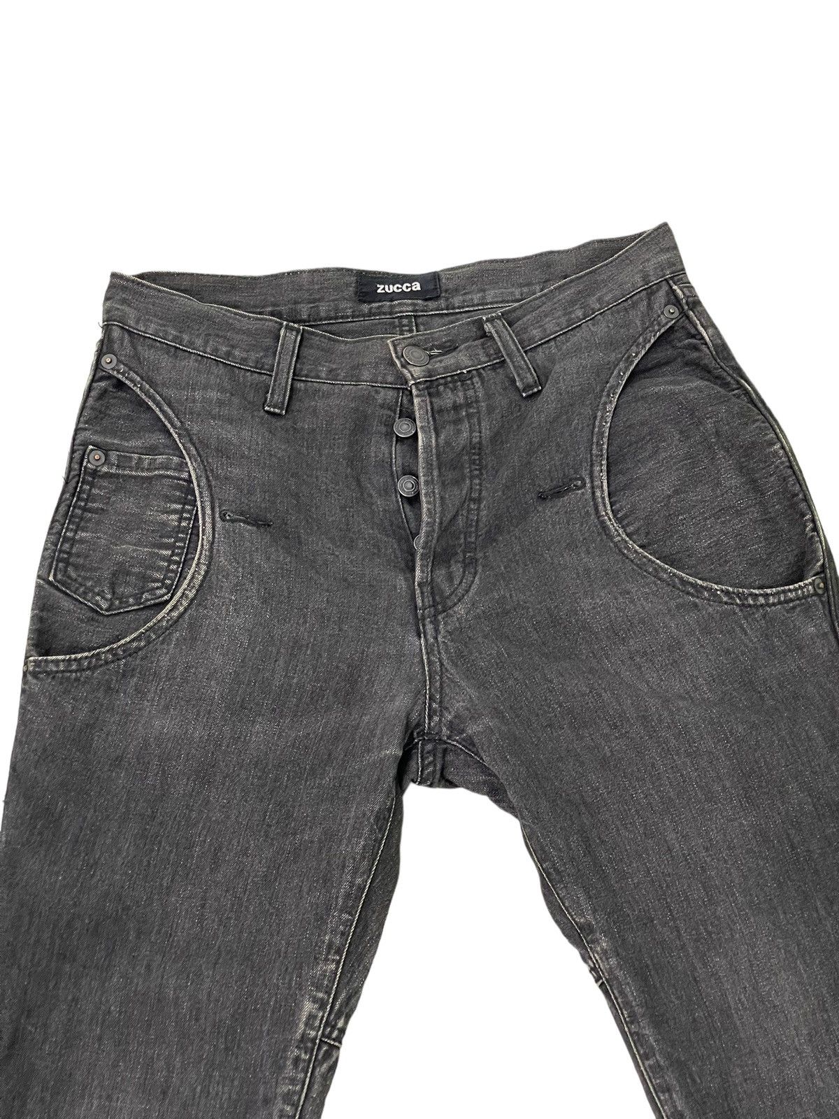 Japanese Brand Skinny Jeans Tapered Zucca Japan Denim 6🟦6 Size US 29 - 13 Thumbnail