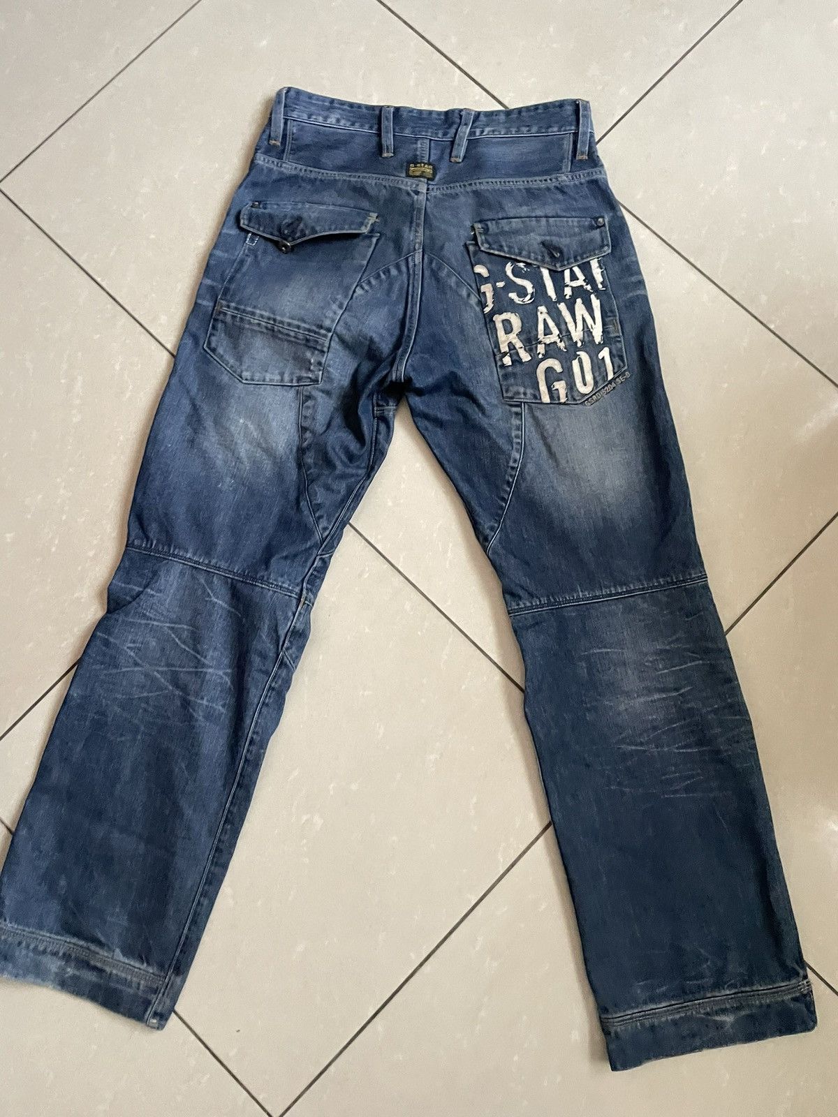 G-Star G-Star RAW Loose Montana Embro Embroidered Jeans Size US 30 / EU 46 - 1 Thumbnail