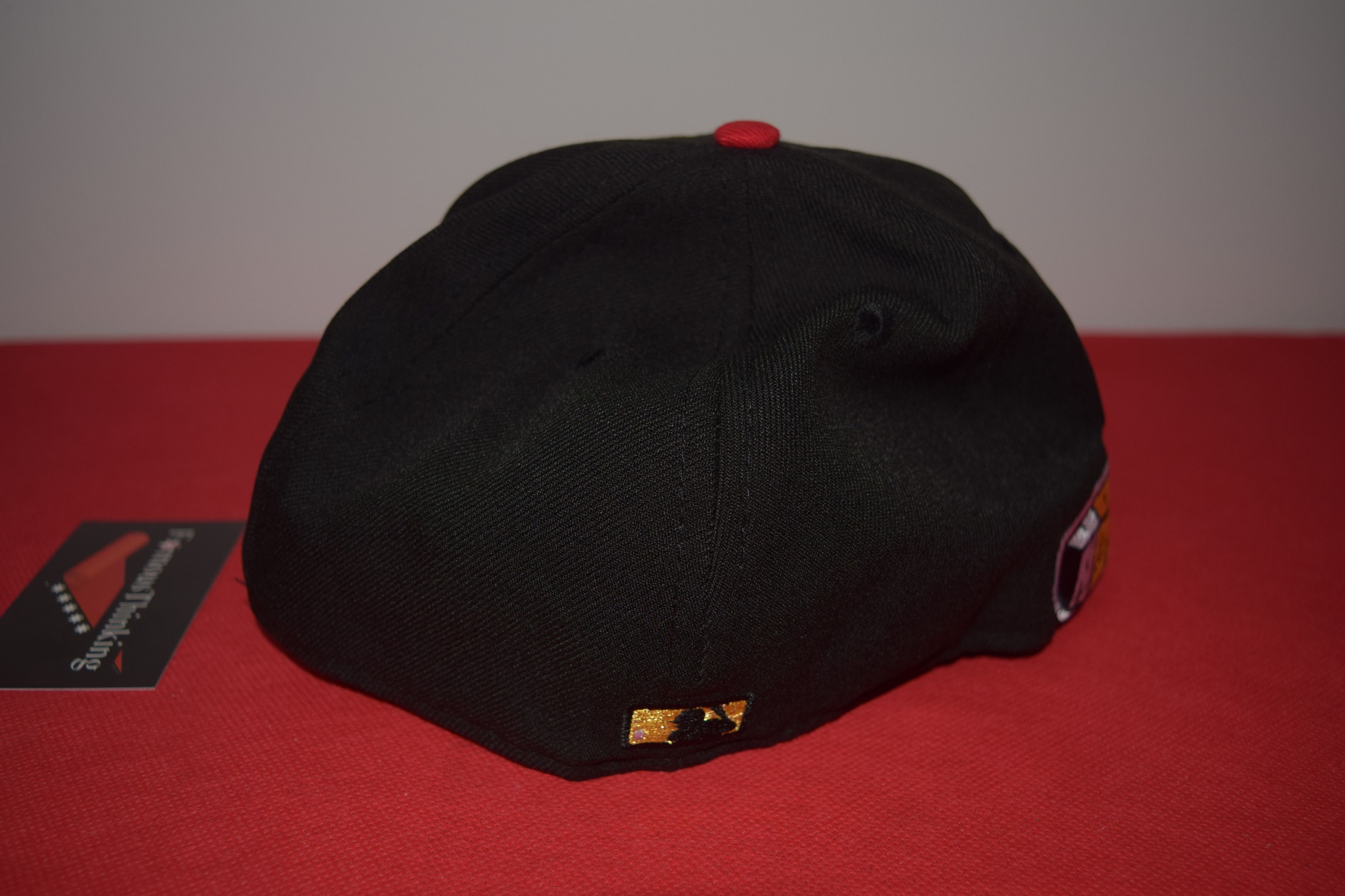 New Era New Era Cleveland Indians Chief Wahoo Feather Hat Size ONE SIZE - 5 Thumbnail