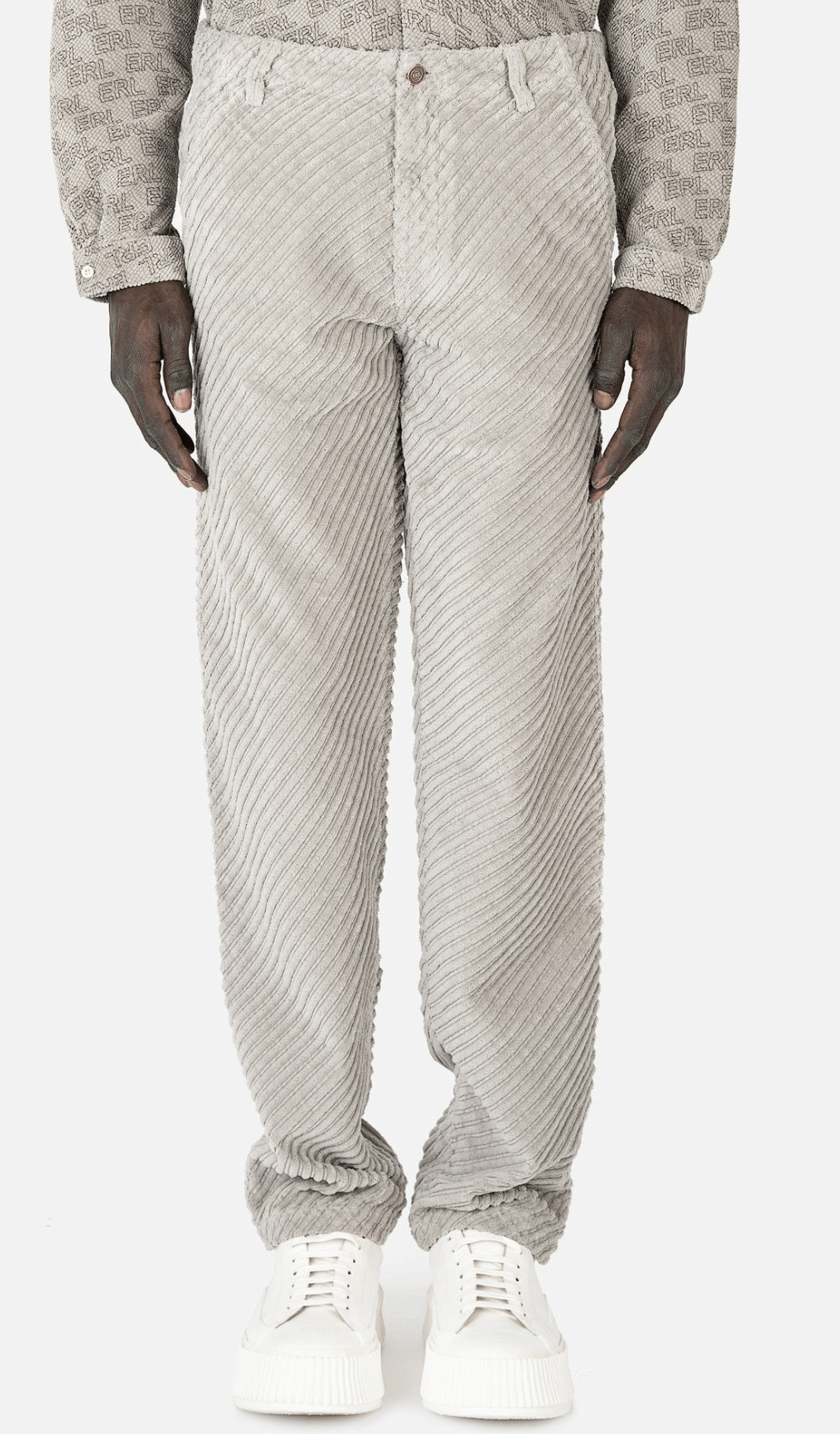 ERL Woven Cargo Pants in Grey