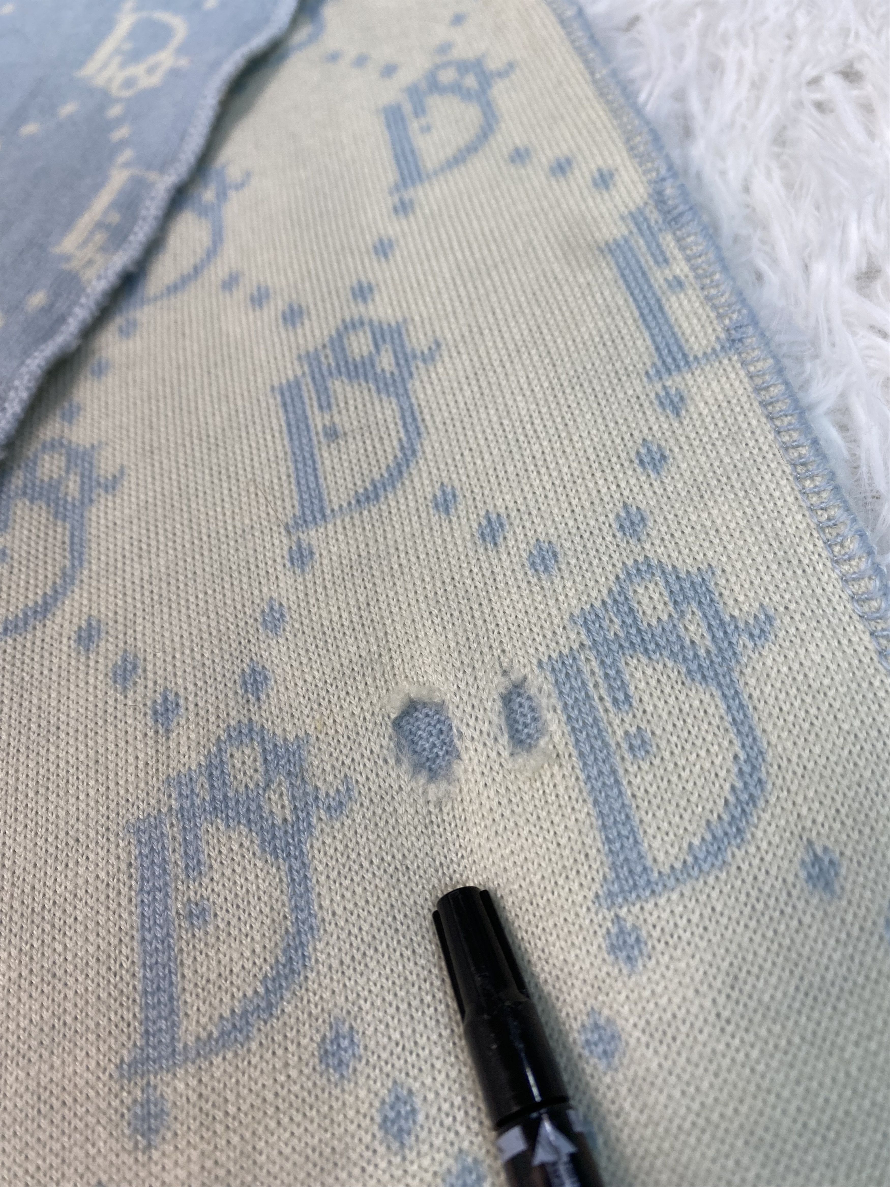 Vintage Vintage Christian Dior Scarf / Muffler Neckwear PM0172 Size ONE SIZE - 4 Thumbnail