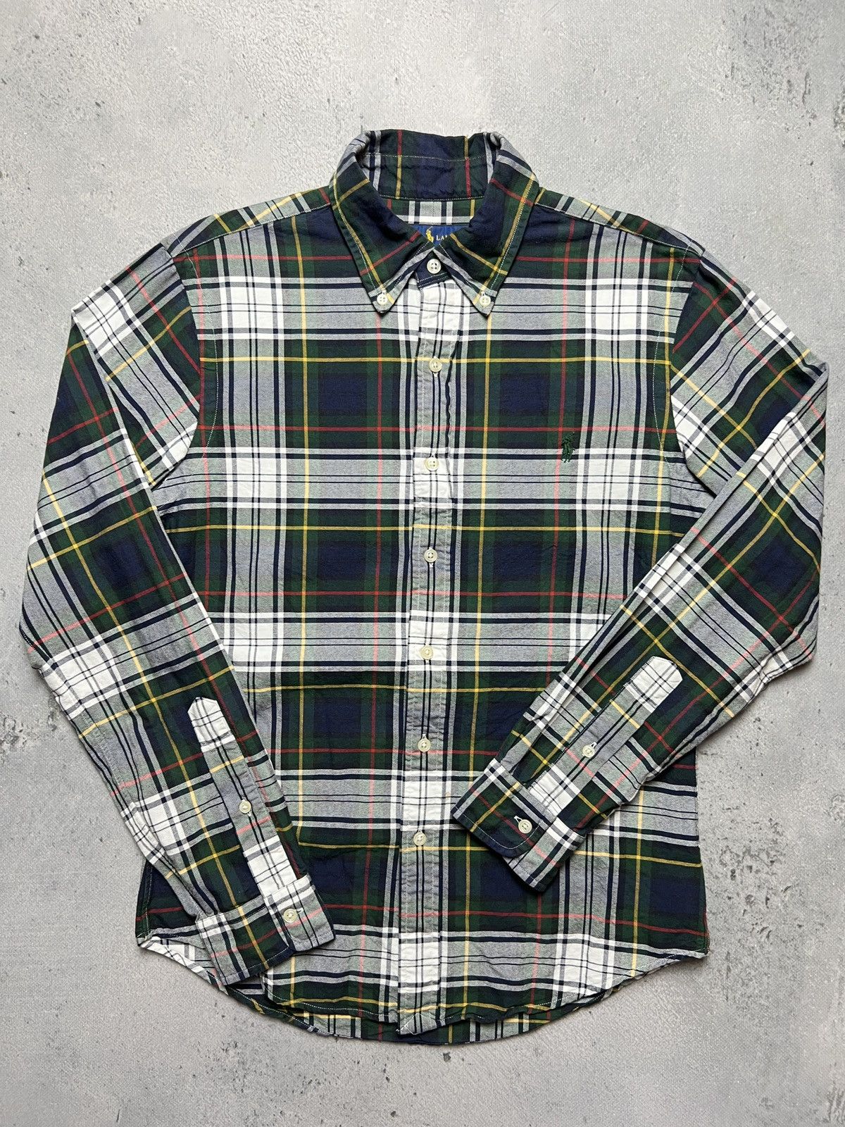 Polo Ralph Lauren Vintage Polo Ralph Lauren Button Up Plaid Shirt Y2K 90s 00s Size US S / EU 44-46 / 1 - 4 Thumbnail