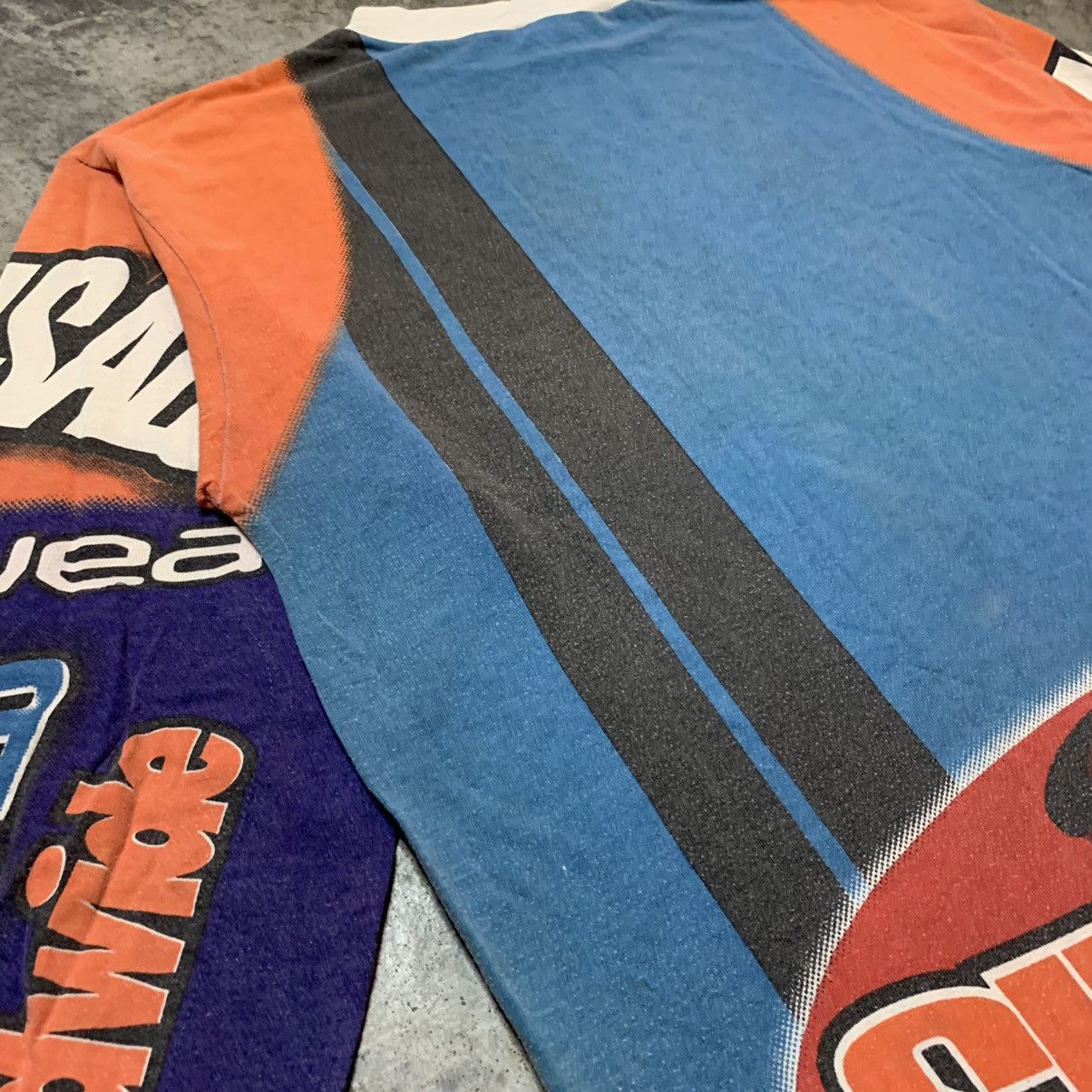 Other Vintate y2k SINISALO MOTO Long Sleeve T-Shirt Size US L / EU 52-54 / 3 - 8 Thumbnail