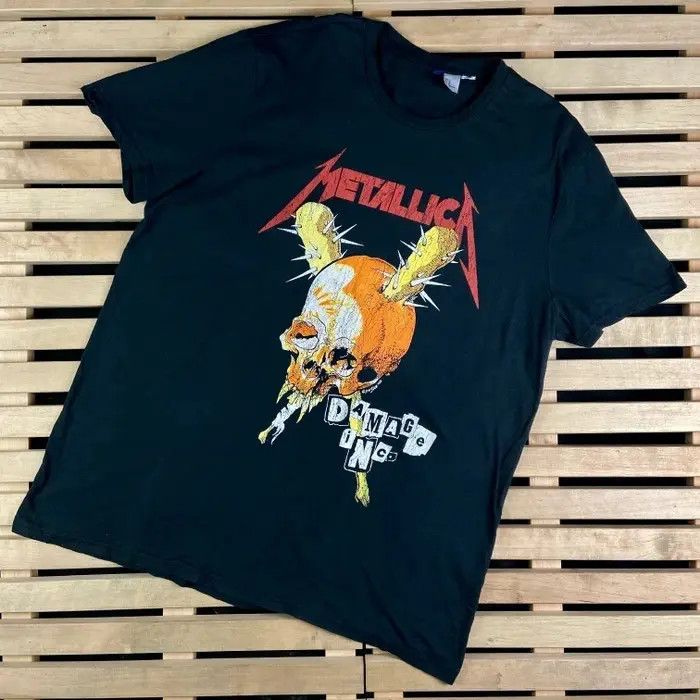 Band Tees Mens Vintage T Shirt Metallica 2016 Size XL Size US XL / EU 56 / 4 - 1 Thumbnail