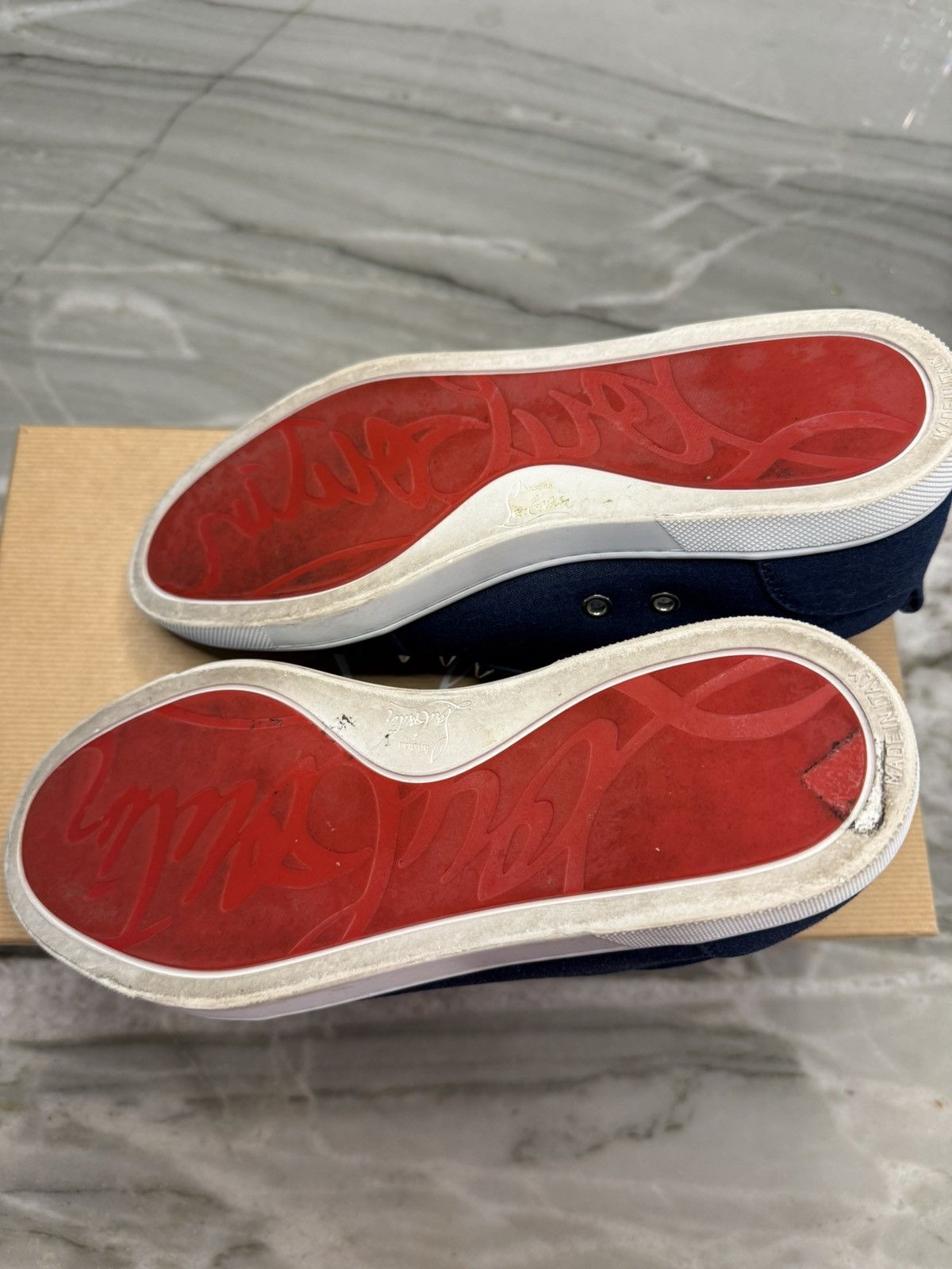 Christian Louboutin FAV FIQUE A VONTADE DENIM Size US 9 / IT 39 - 7 Thumbnail