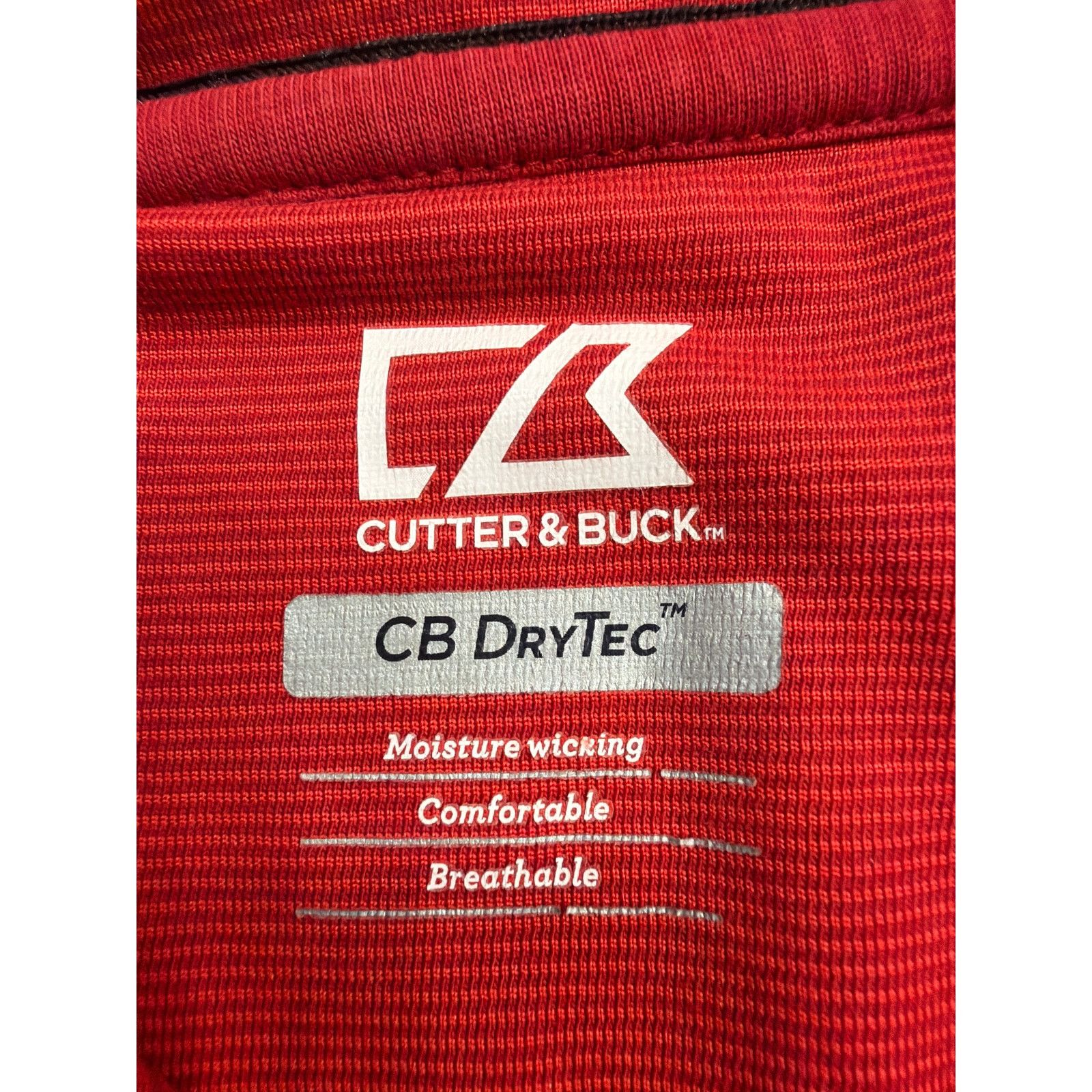 Cutter & Buck Cutter & Buck Drytec Red ribbed Polo Large Tall Size US L / EU 52-54 / 3 - 4 Thumbnail