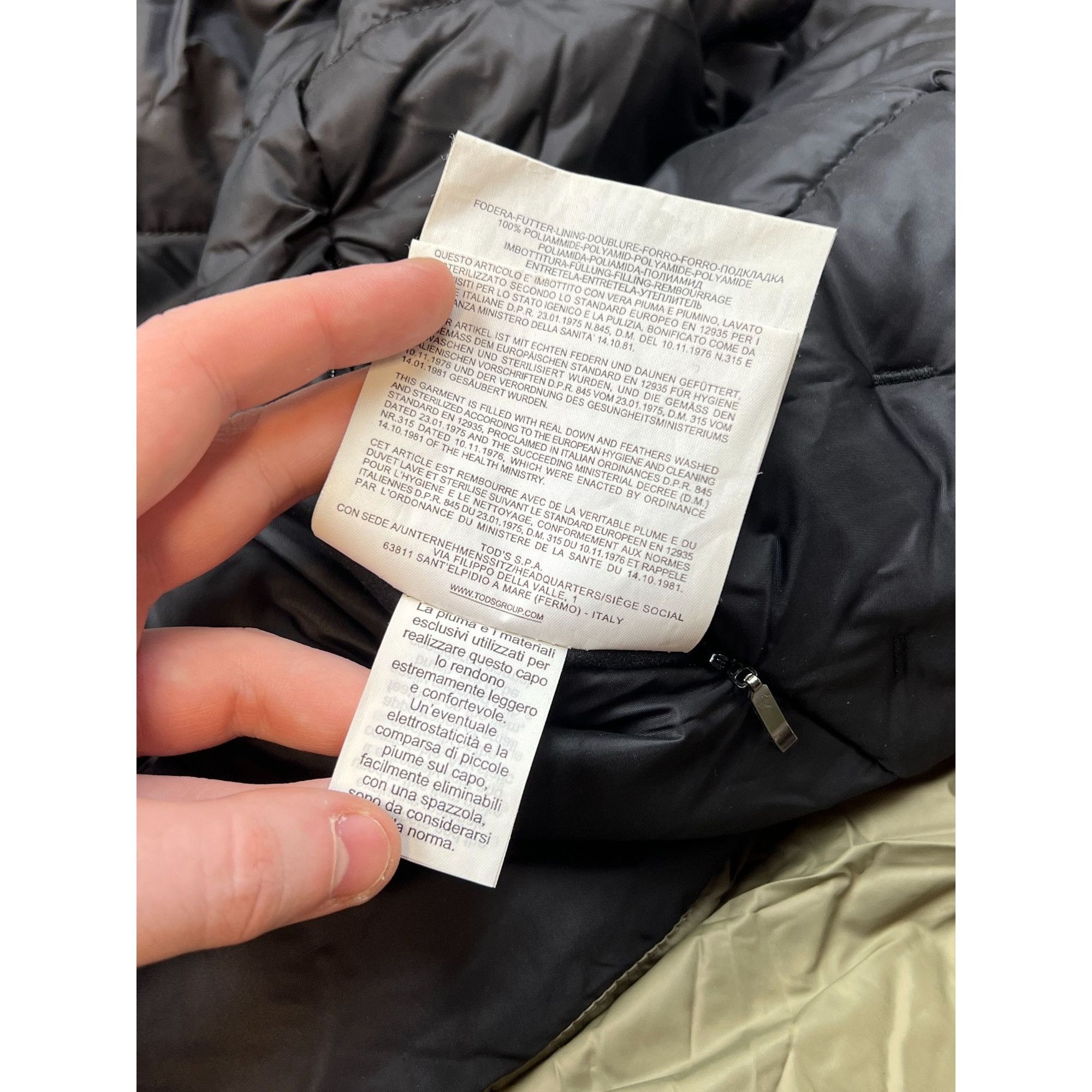 Fay Fay Nylon Down Coat (Y0661) Size M / US 6-8 / IT 42-44 - 11 Thumbnail