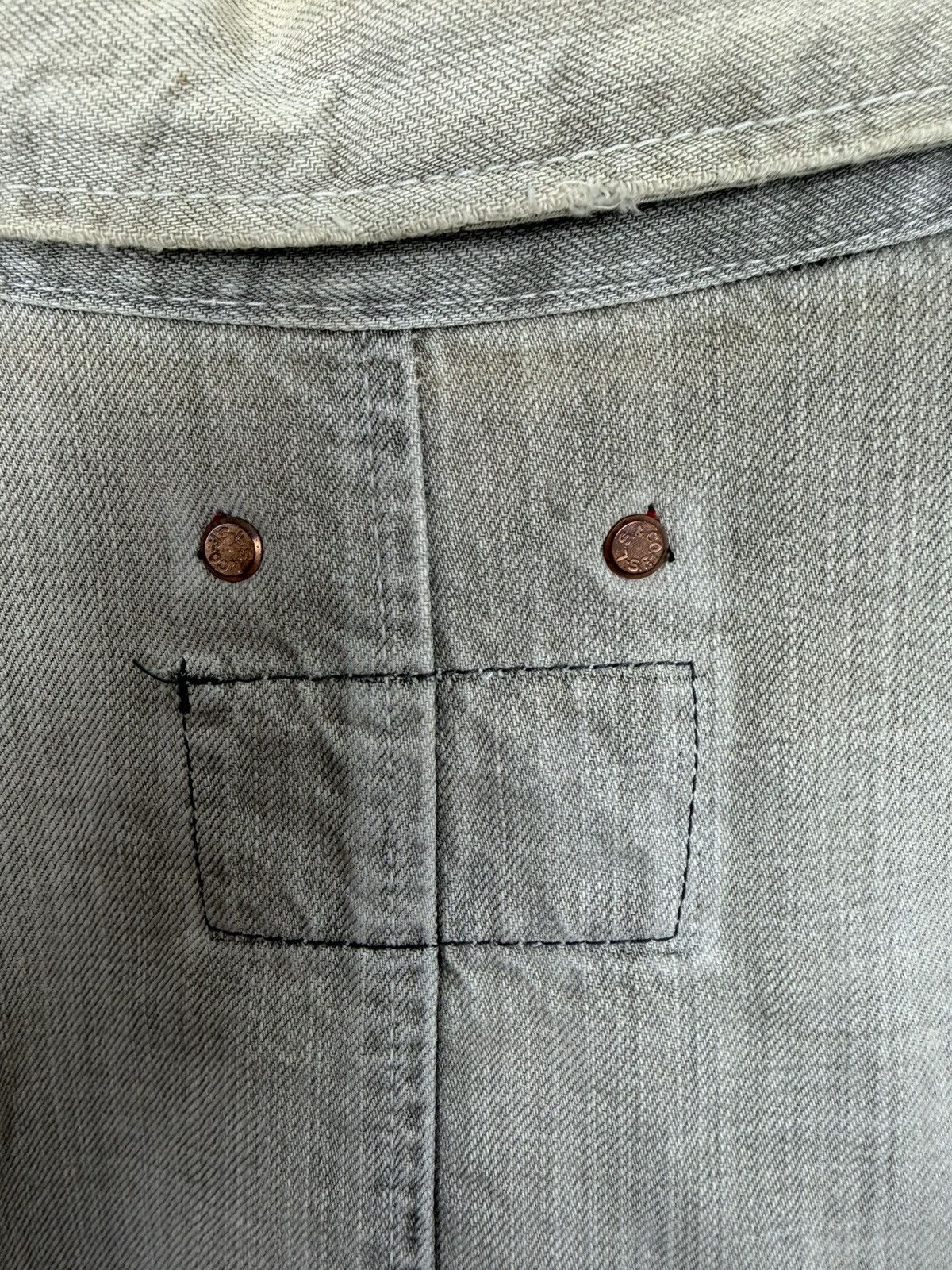 Levi's Vintage Distress Levi’s Redloop Denim Engineer Jacket Size US L / EU 52-54 / 3 - 9 Thumbnail