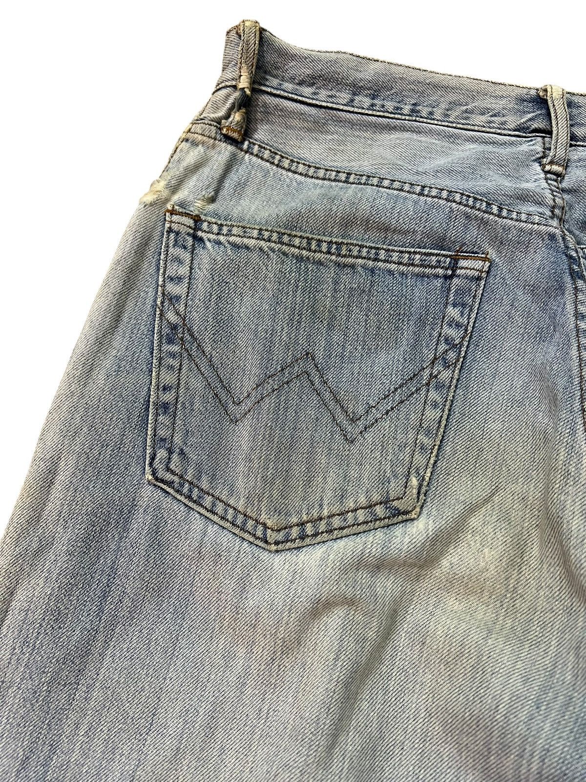 Edwin Vintage Edwin Baggy Distressed Faded Dirty Jean Very Rare Size US 30 / EU 46 - 14 Thumbnail