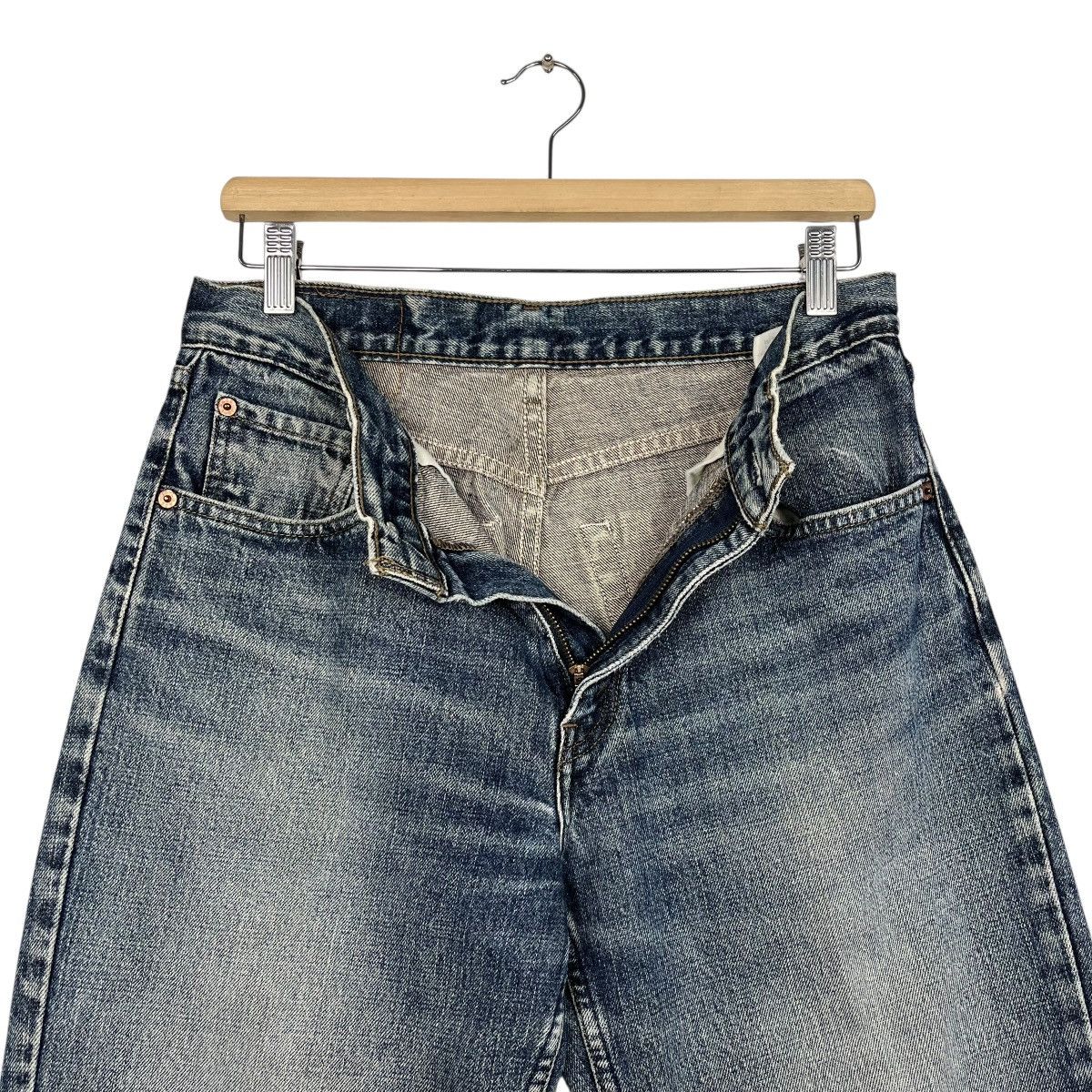 Levi's Vintage Y2k Levis Distressed Denim Jeans Size US 32 / EU 48 - 16 Thumbnail
