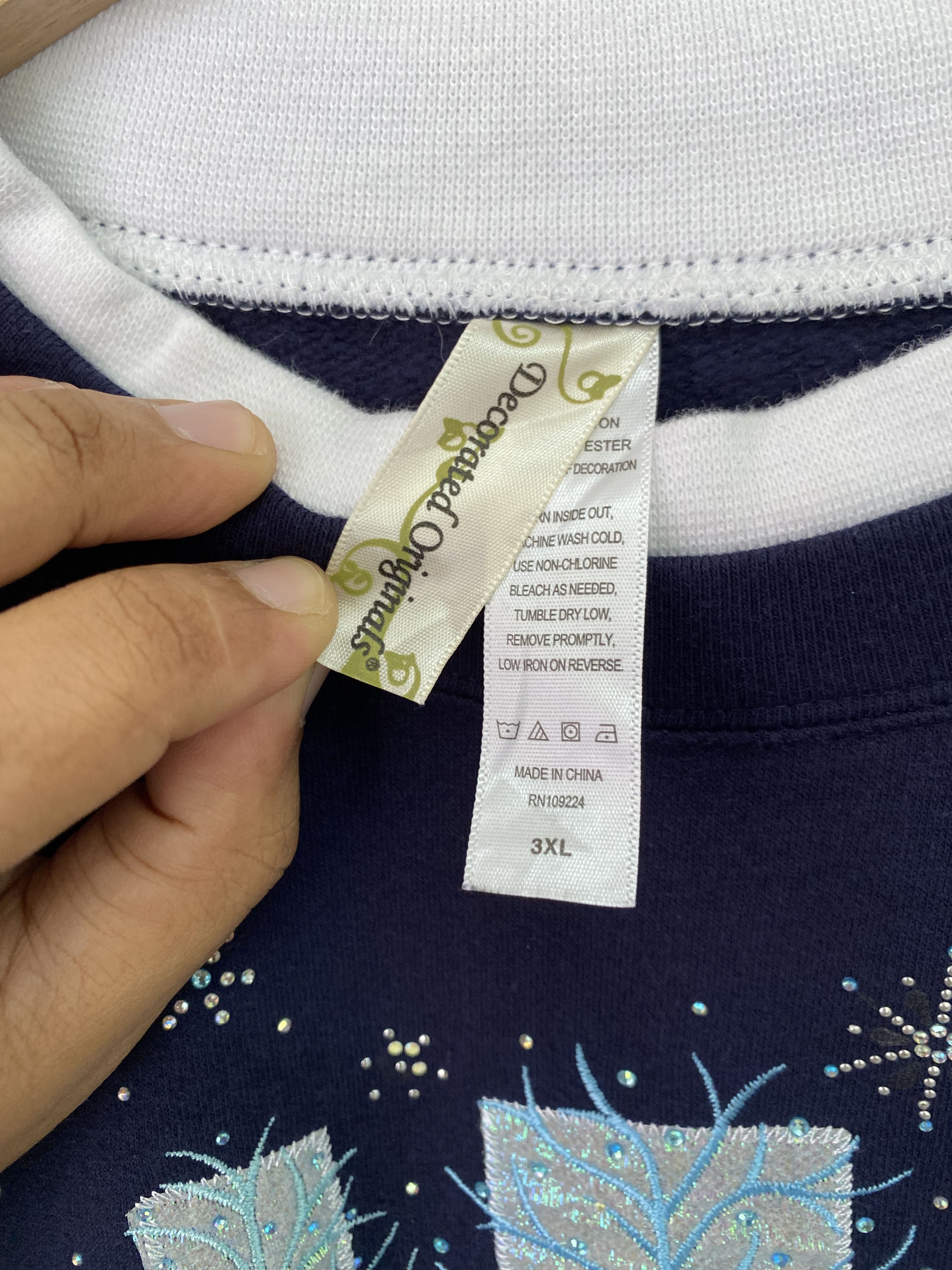 Other Decorated Originals Blue Sweatshirt Crewneck 3XL Size Size US XXL / EU 58 / 5 - 6 Thumbnail