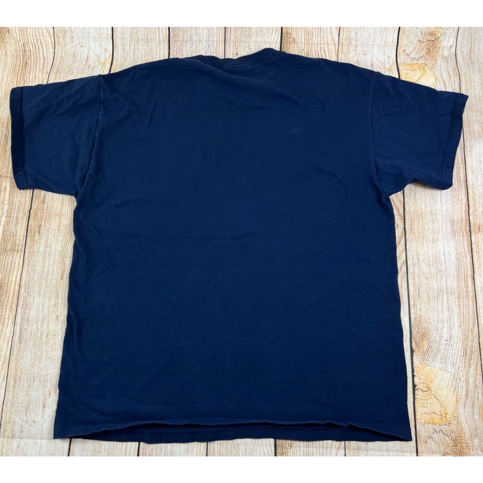 Fruit Of The Loom VINTAGE NYPD New York Police Embroidered Blue T Shirt XL Men Regular Size 90s Fruit of the Loom Mens Size US XL / EU 56 / 4 - 4 Thumbnail