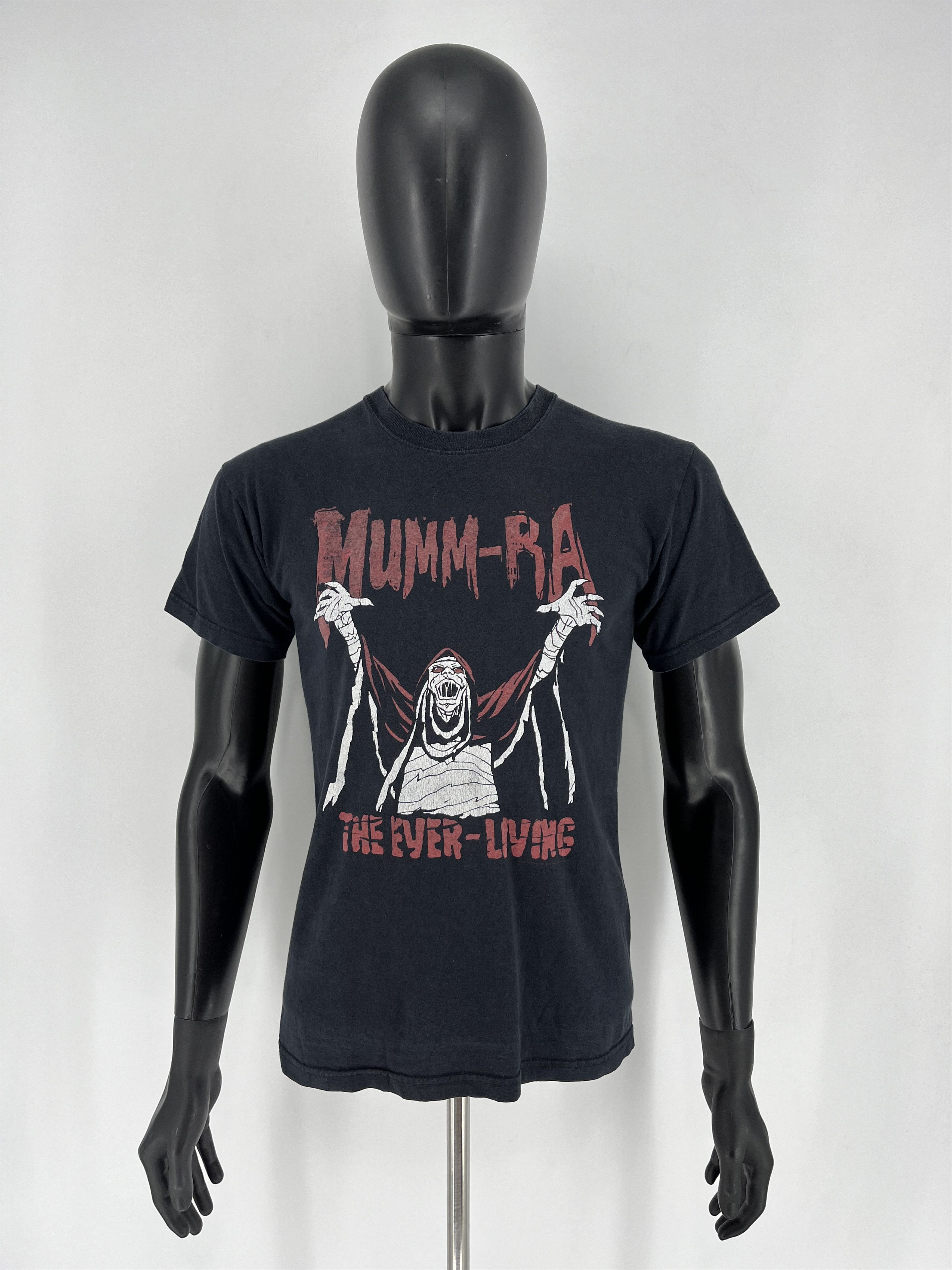 Band Tees × Vintage Vintage Y2K Mumm-Ra Oldskool Black Graphic Tee Size US S / EU 44-46 / 1 - 2 Thumbnail