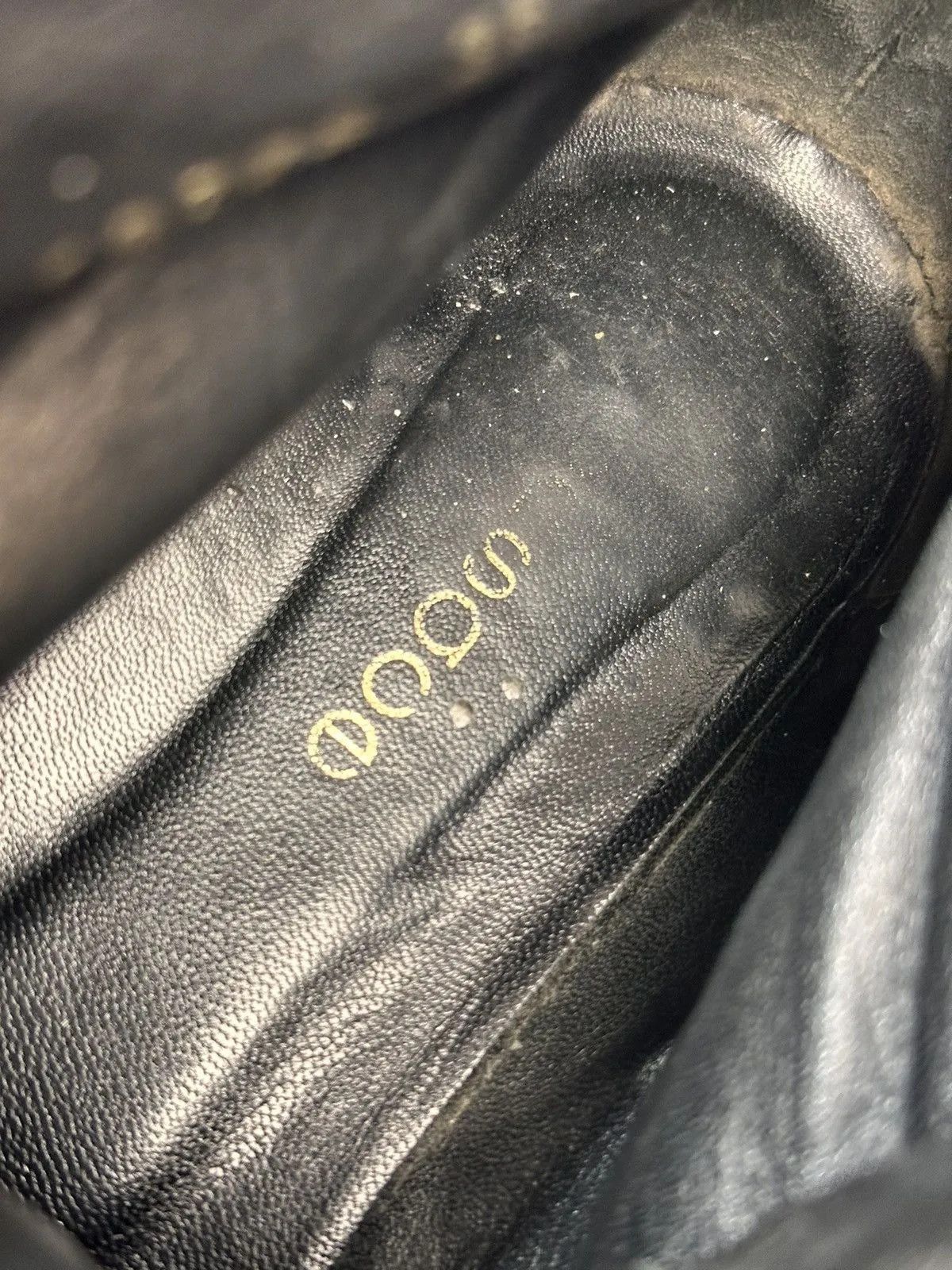 A.S.98 Vintage Orsace Black Leather Brogue Zip Gothic Avantgarde Size US 8 / IT 38 - 12 Thumbnail