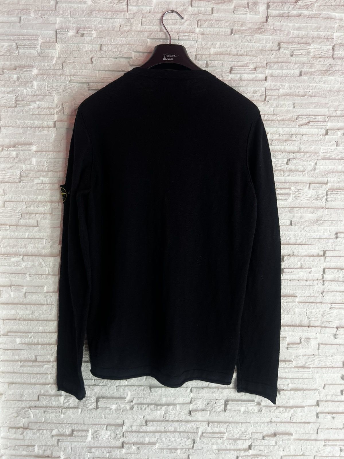 Stone Island Stone Island Black Knit Pullover Sweater Size S Size US S / EU 44-46 / 1 - 5 Thumbnail