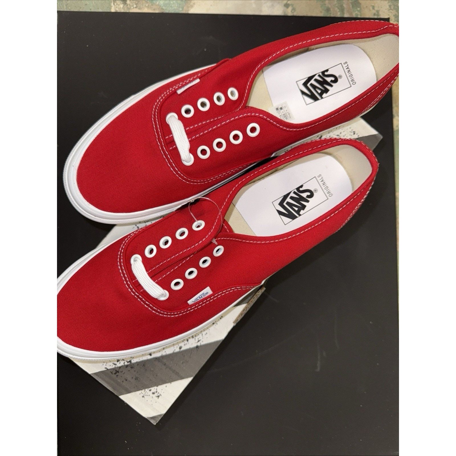 Vans Vans Authentic True Red Mens Original Classic Canvas Sz 13 Size US 13 / EU 46 - 1 Thumbnail
