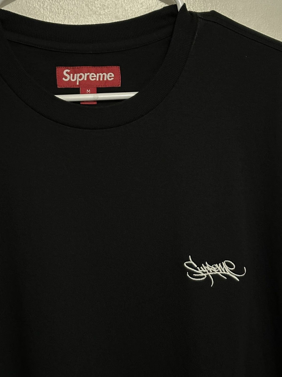 Supreme Supreme Washed Tag S/S Top Tee Size US M / EU 48-50 / 2 - 2 Thumbnail