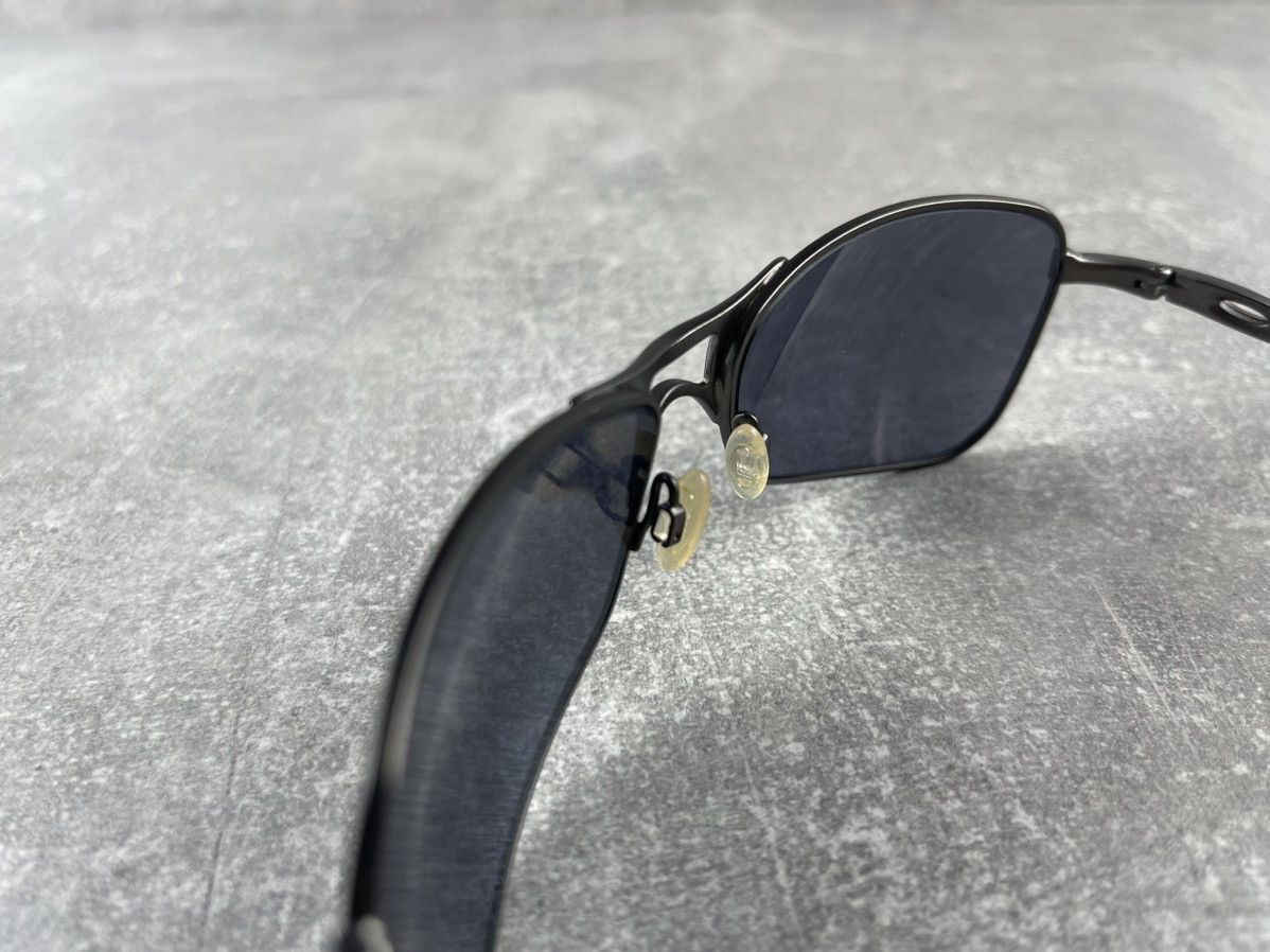 Oakley Oakley Aviator Sunglasses Gunmetal Frame Original 00s USA Size ONE SIZE - 6 Thumbnail