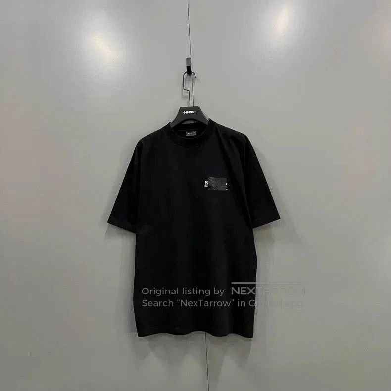 Balenciaga Balenciaga Logo Block Crewneck T-Shirt. Size US M / EU 48-50 / 2 - 1 Thumbnail
