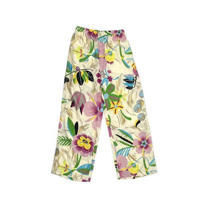 Gucci Gucci Floral Print Wide-Leg Pants for Women-2507 Size 23" - 8 Thumbnail