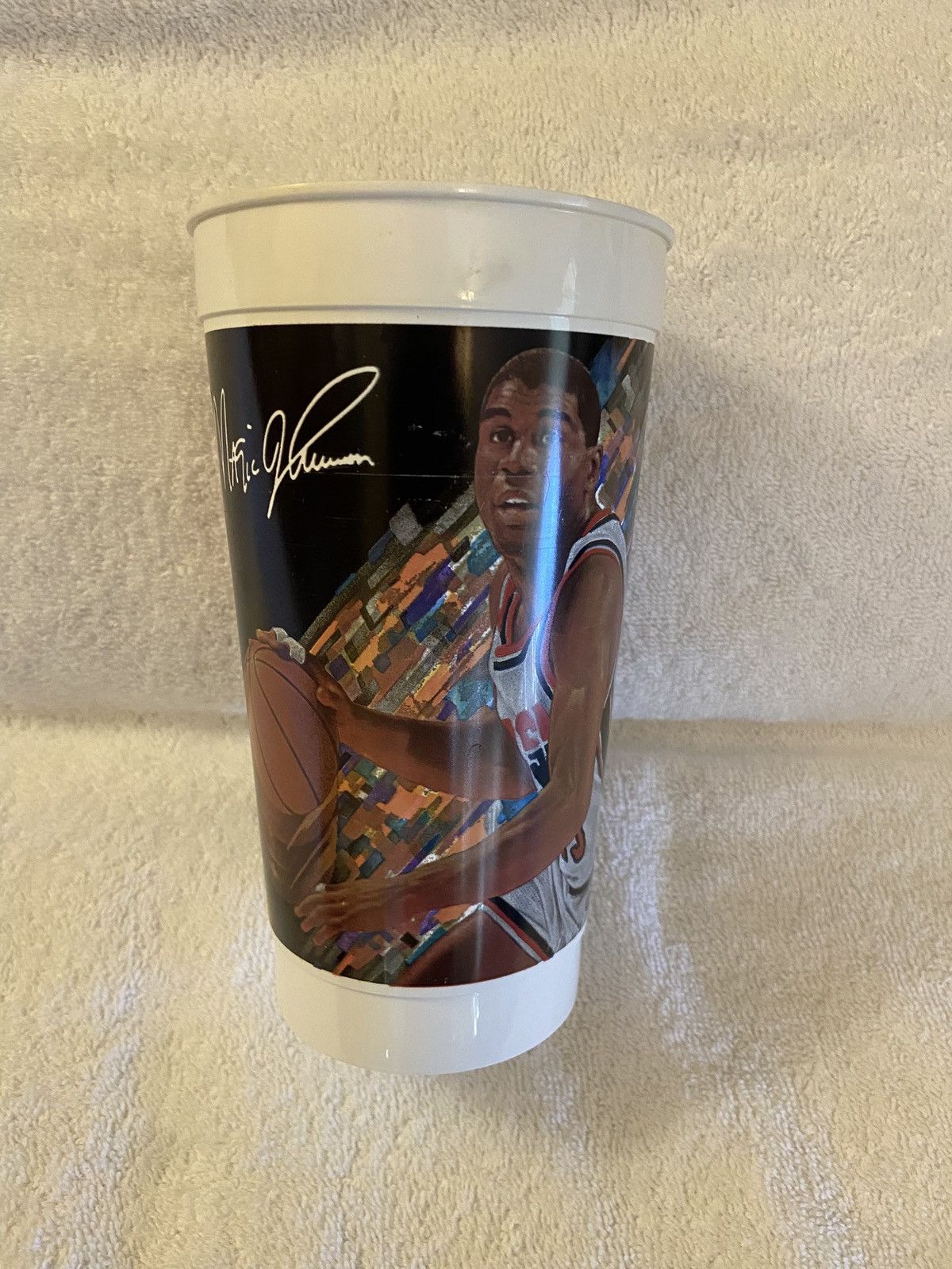 USA Olympics 1992 McDonald Team USA Olympic Basketball Cup Magic Johnson Size ONE SIZE - 1 Thumbnail