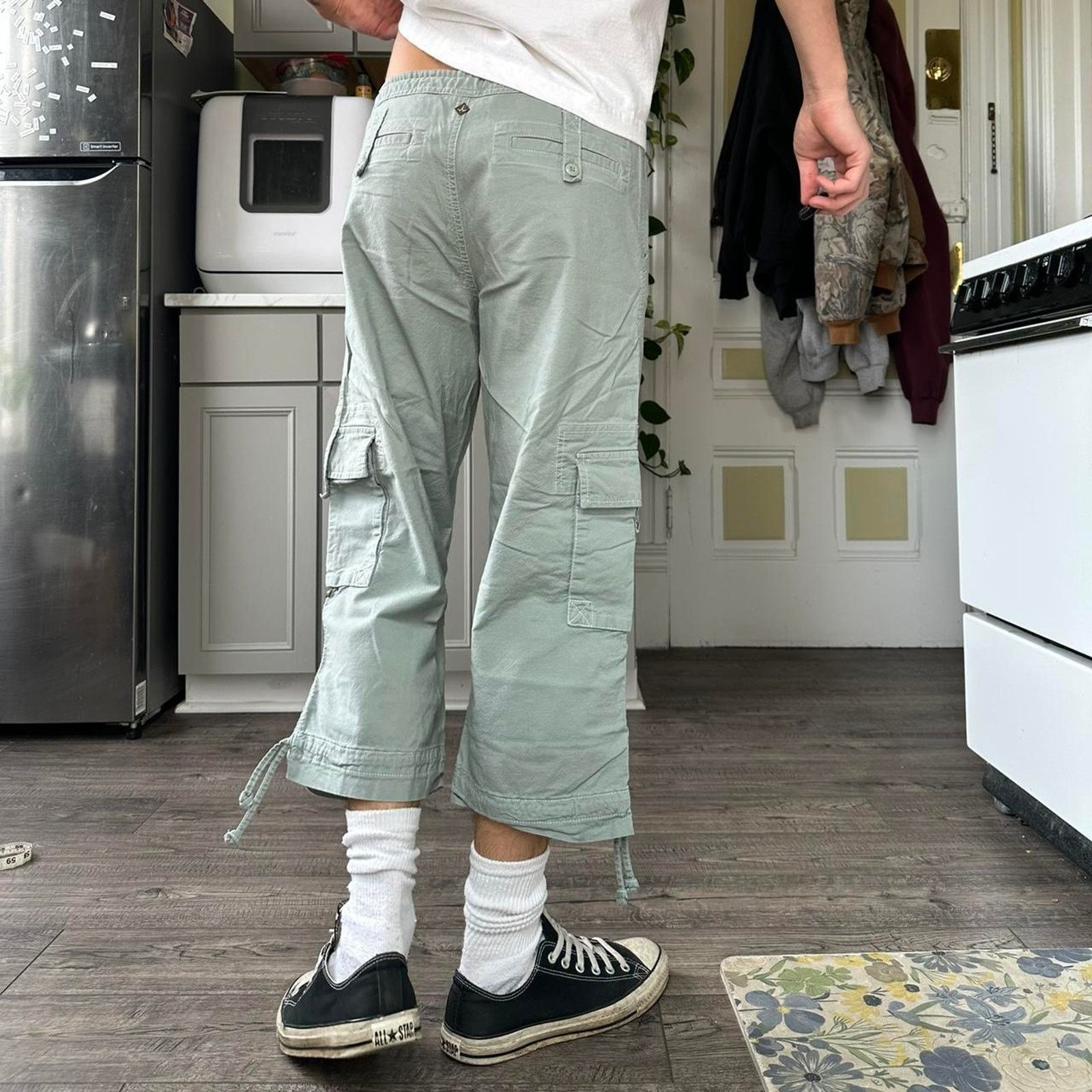 Prana Iconic Vintage Y2K Prana Utility Tactical Long Shorts Capris Size 28" / US 6 / IT 42 - 1 Thumbnail