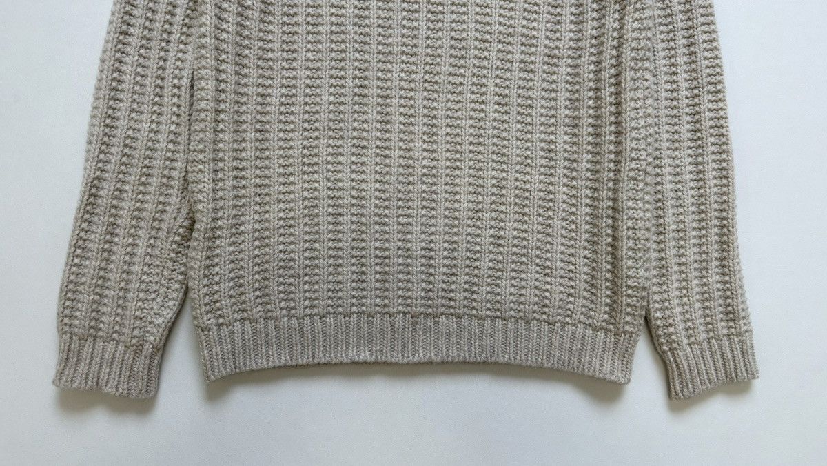 Our Legacy Cream Wool Fisherman’s Textured Sweater Size US M / EU 48-50 / 2 - 9 Thumbnail