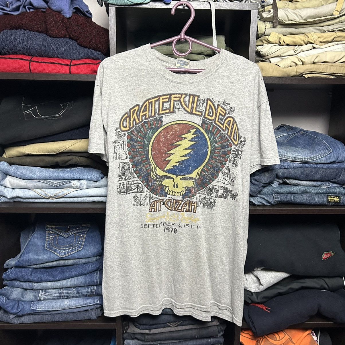 Band Tees Vintage Greateful Dead Big Logo rock band tee size M Size US M / EU 48-50 / 2 - 1 Thumbnail