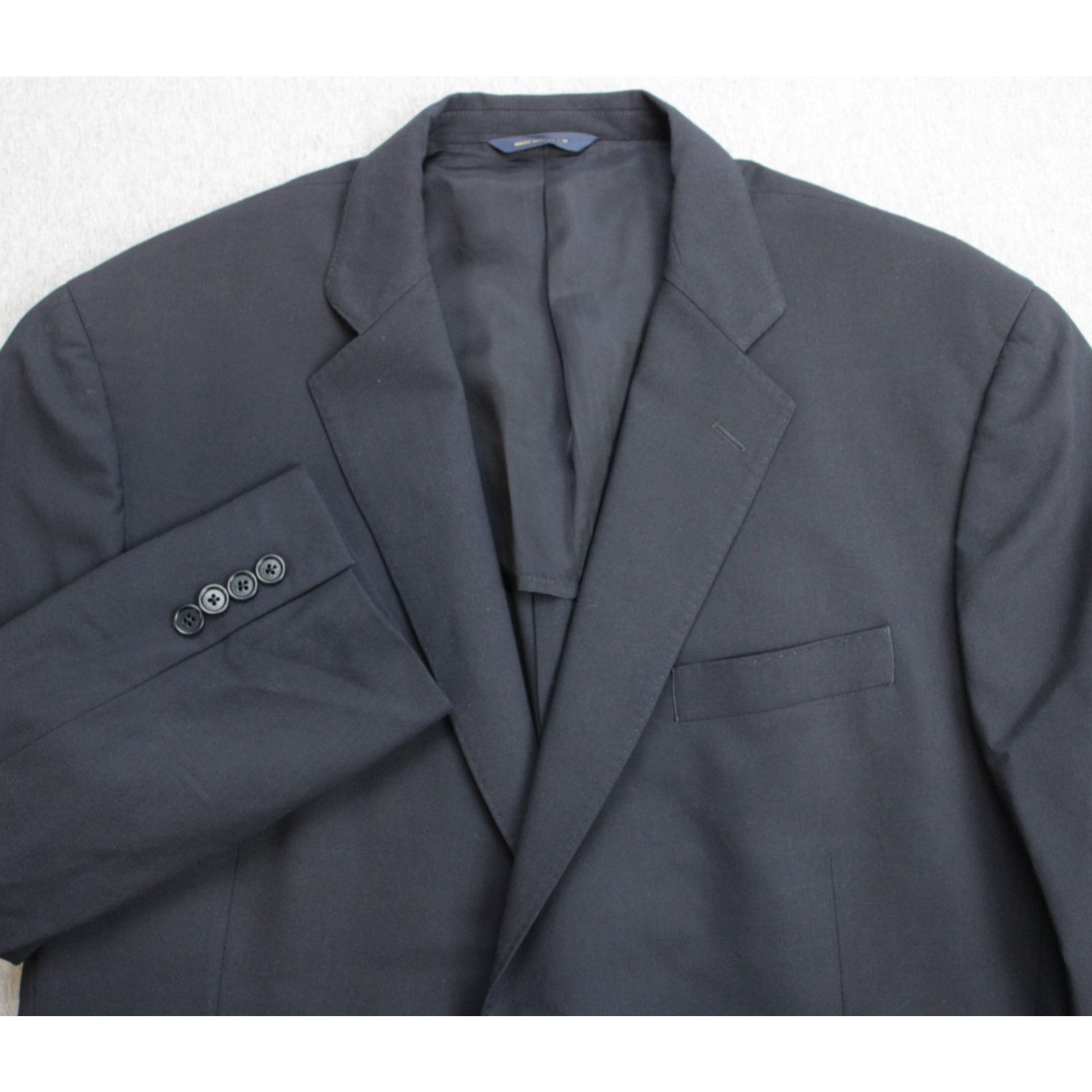 Brooks Brothers Brooks Brothers Blazer 46R Navy Blue Wool Blend Size 46R - 1 Thumbnail