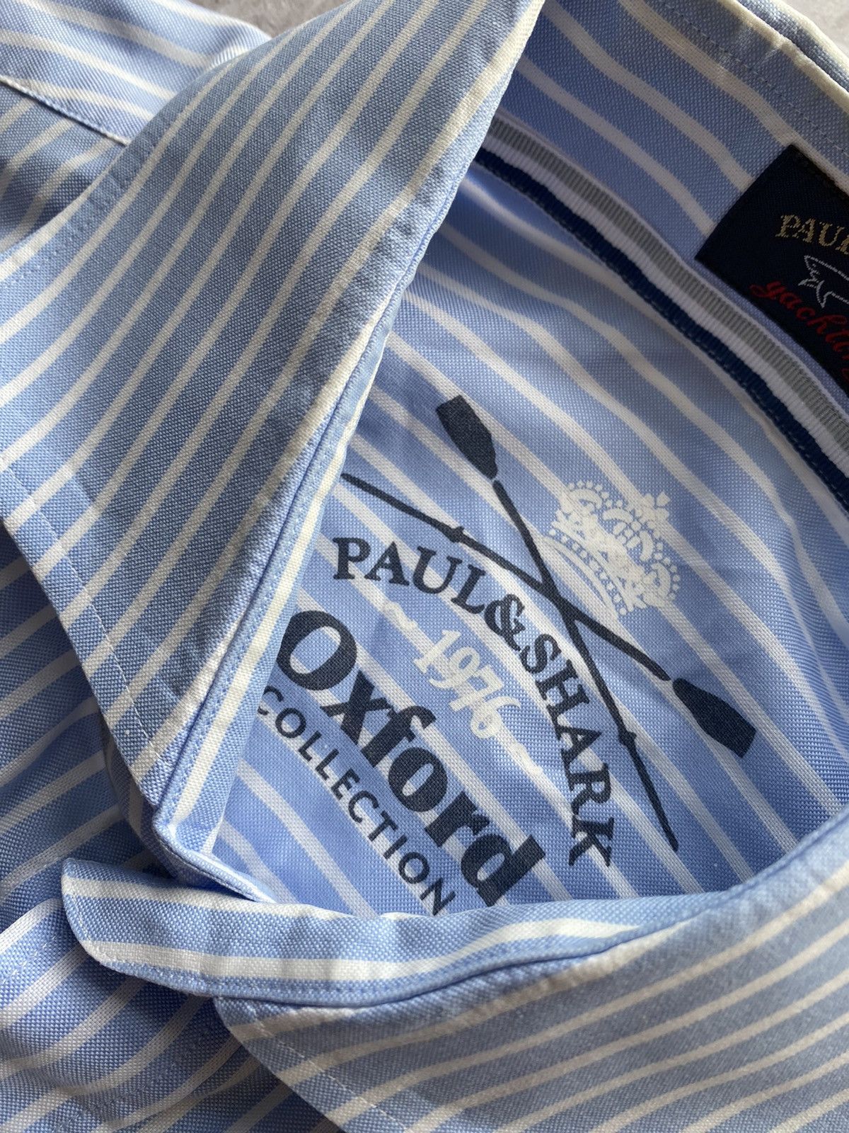 Paul & Shark Rare Paul & Shark Yachting Oxford Collection Shirt Button Up Size US L / EU 52-54 / 3 - 7 Thumbnail