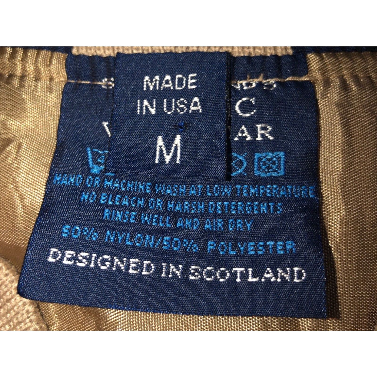 Vintage Sunderland Of Scotland Mens Vest V-Neck Windbreaker Beige M Size US M / EU 48-50 / 2 - 6 Thumbnail